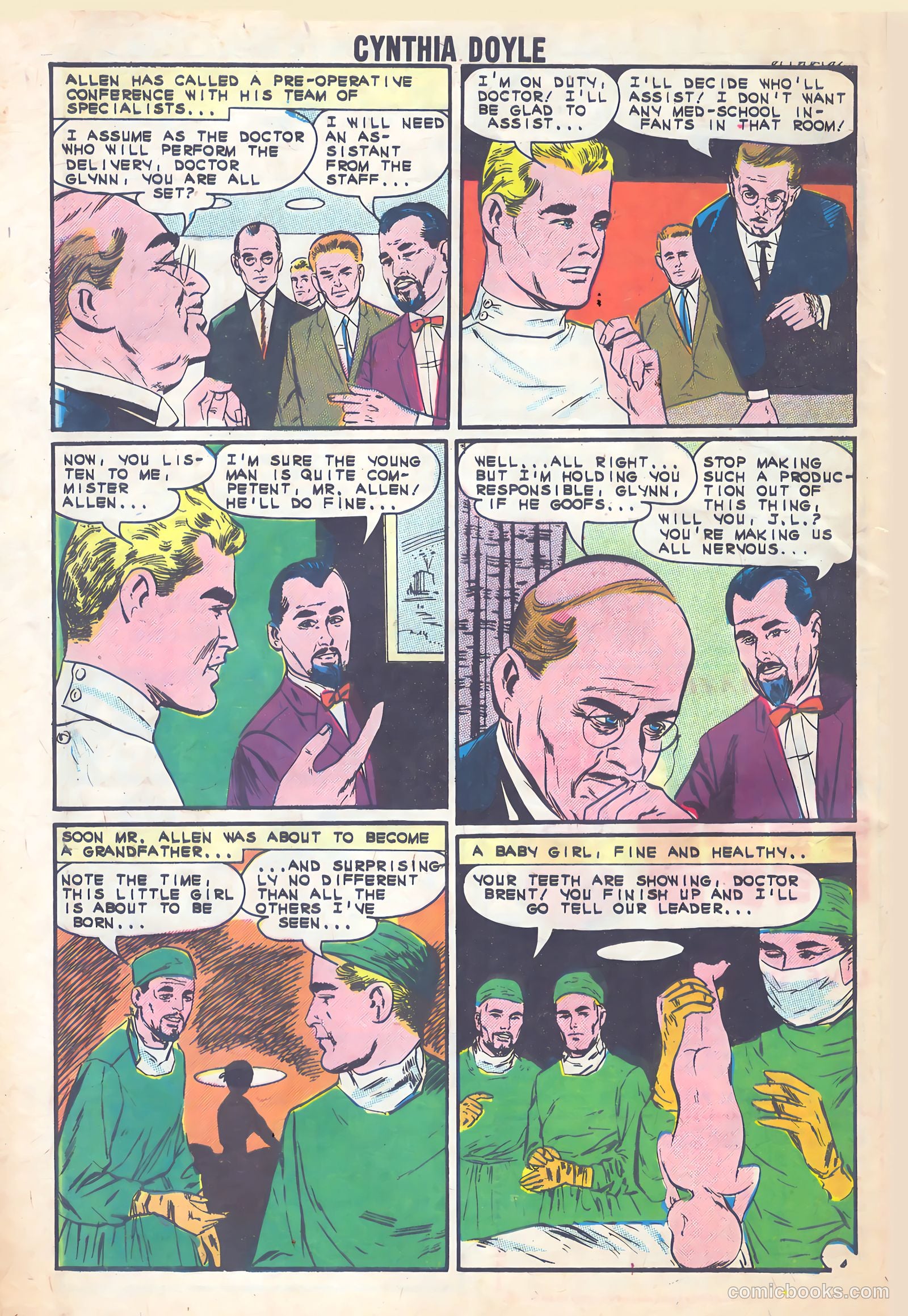 Cynthia Doyle, Nurse in Love #70 — page 32 of 36