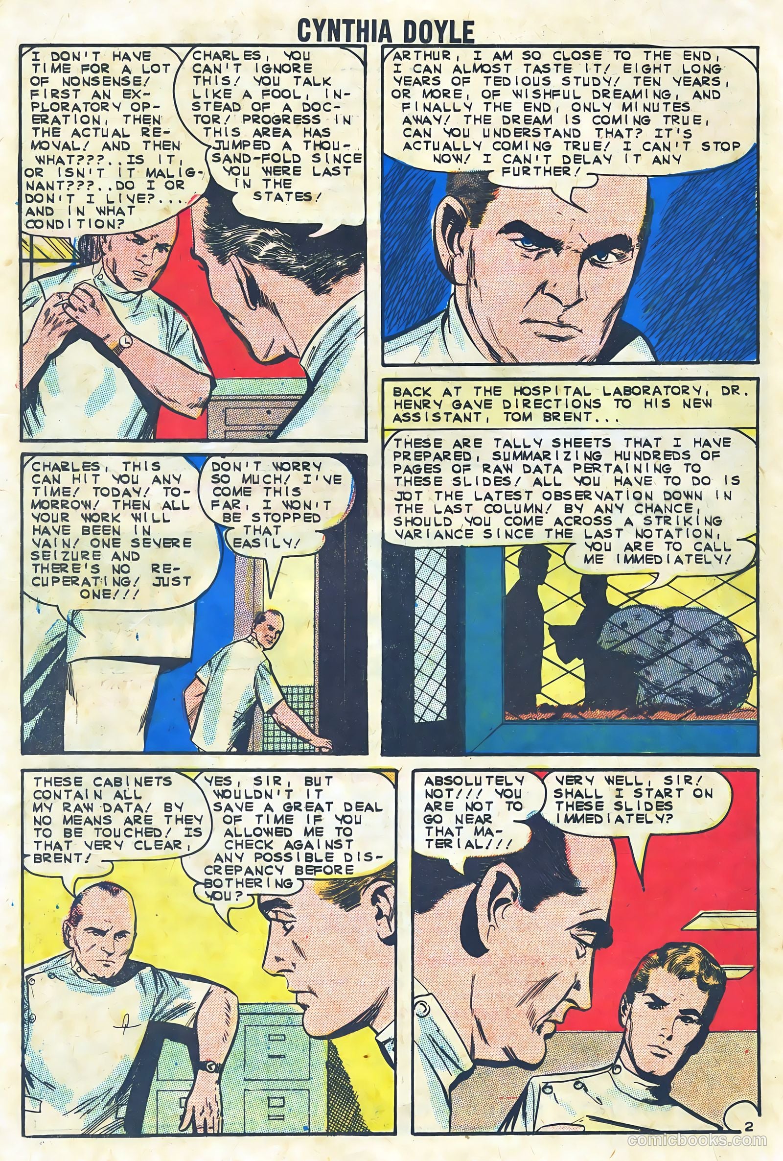 Cynthia Doyle, Nurse in Love #71 — page 16 of 37