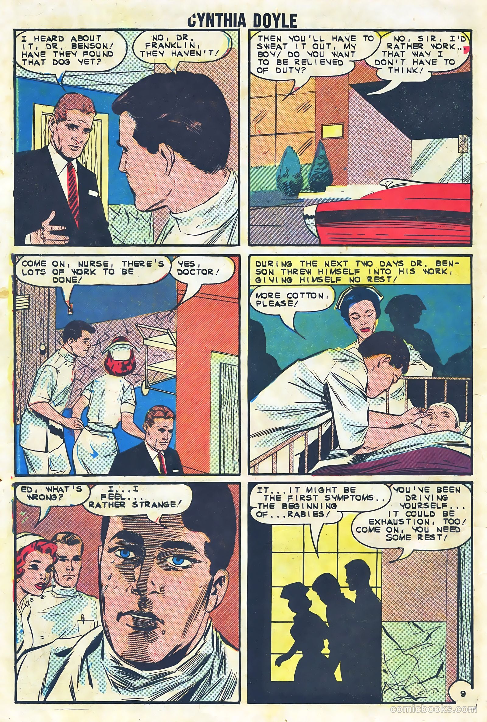 Cynthia Doyle, Nurse in Love #71 — page 32 of 37
