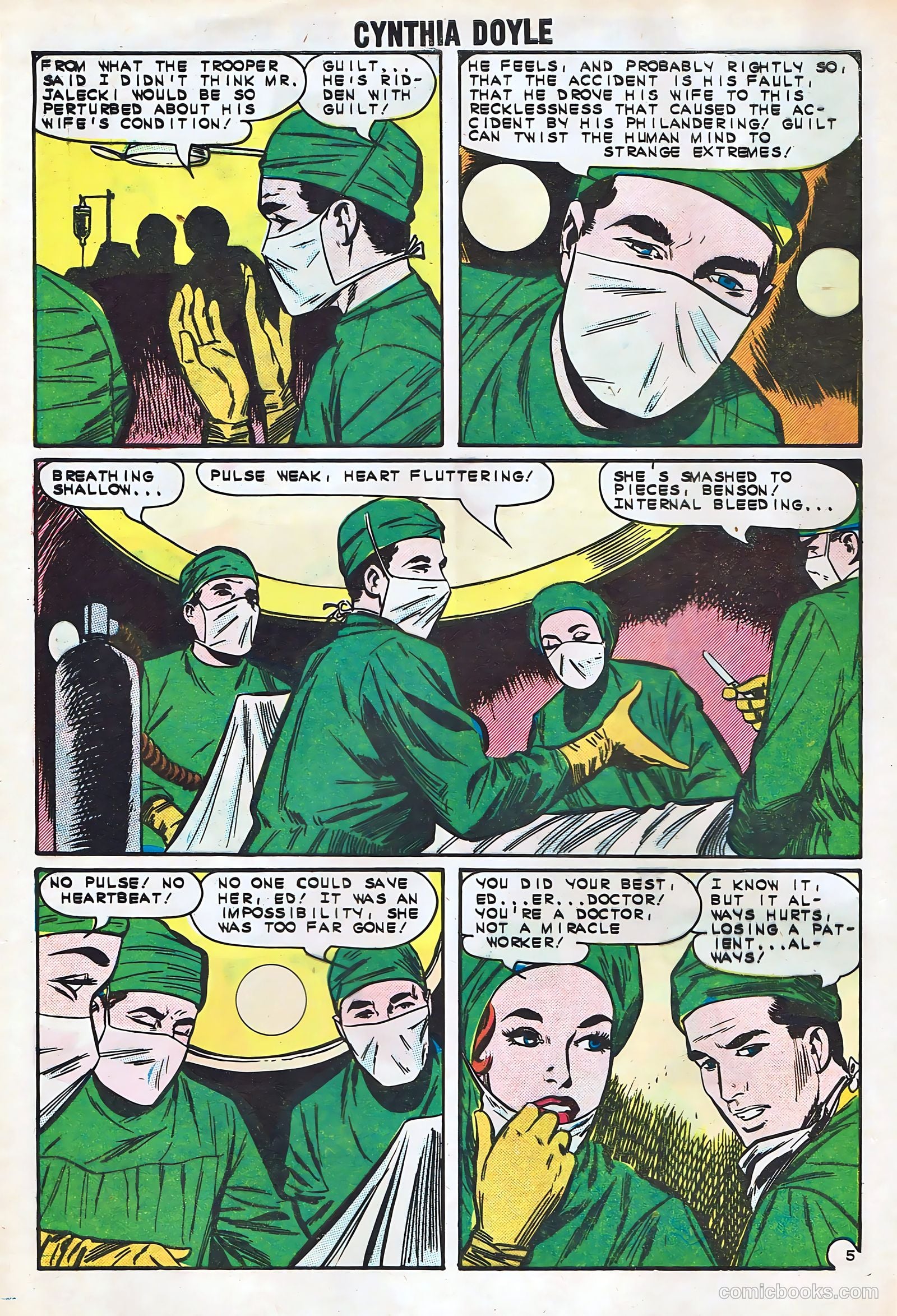 Cynthia Doyle, Nurse in Love #72 — page 8 of 37