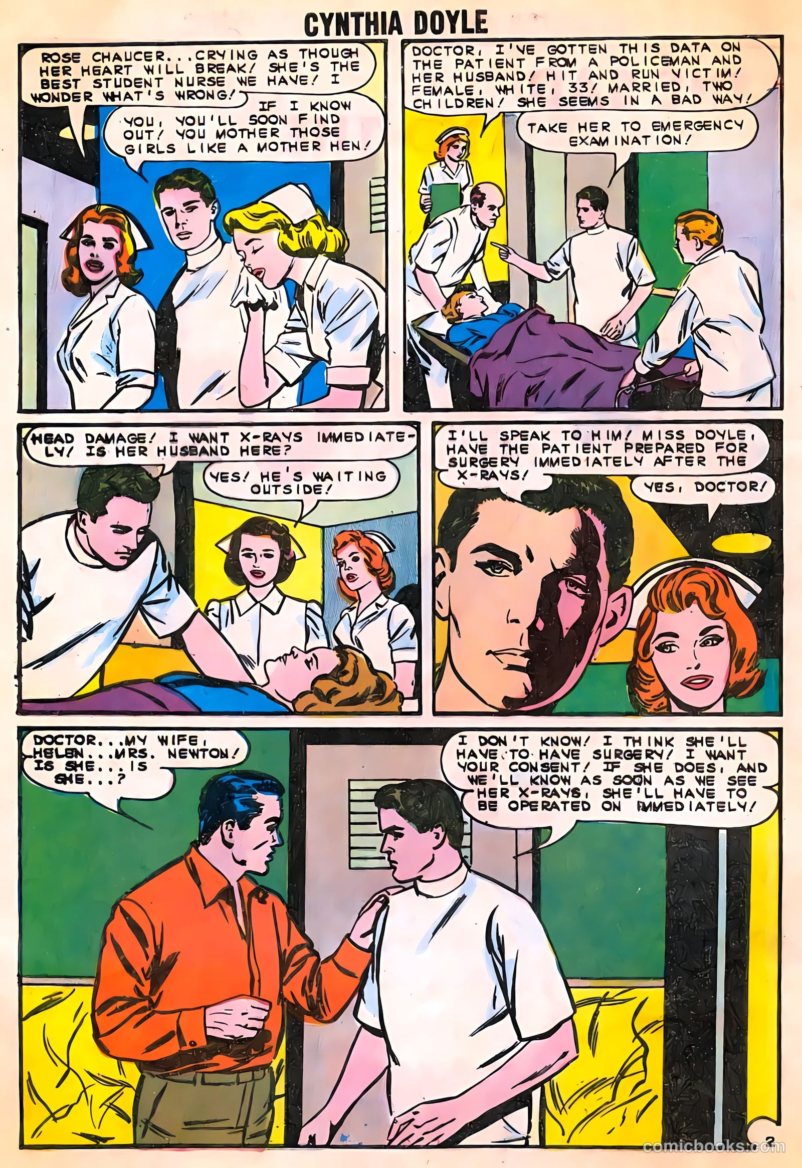 Cynthia Doyle, Nurse in Love #73 — page 4 of 36