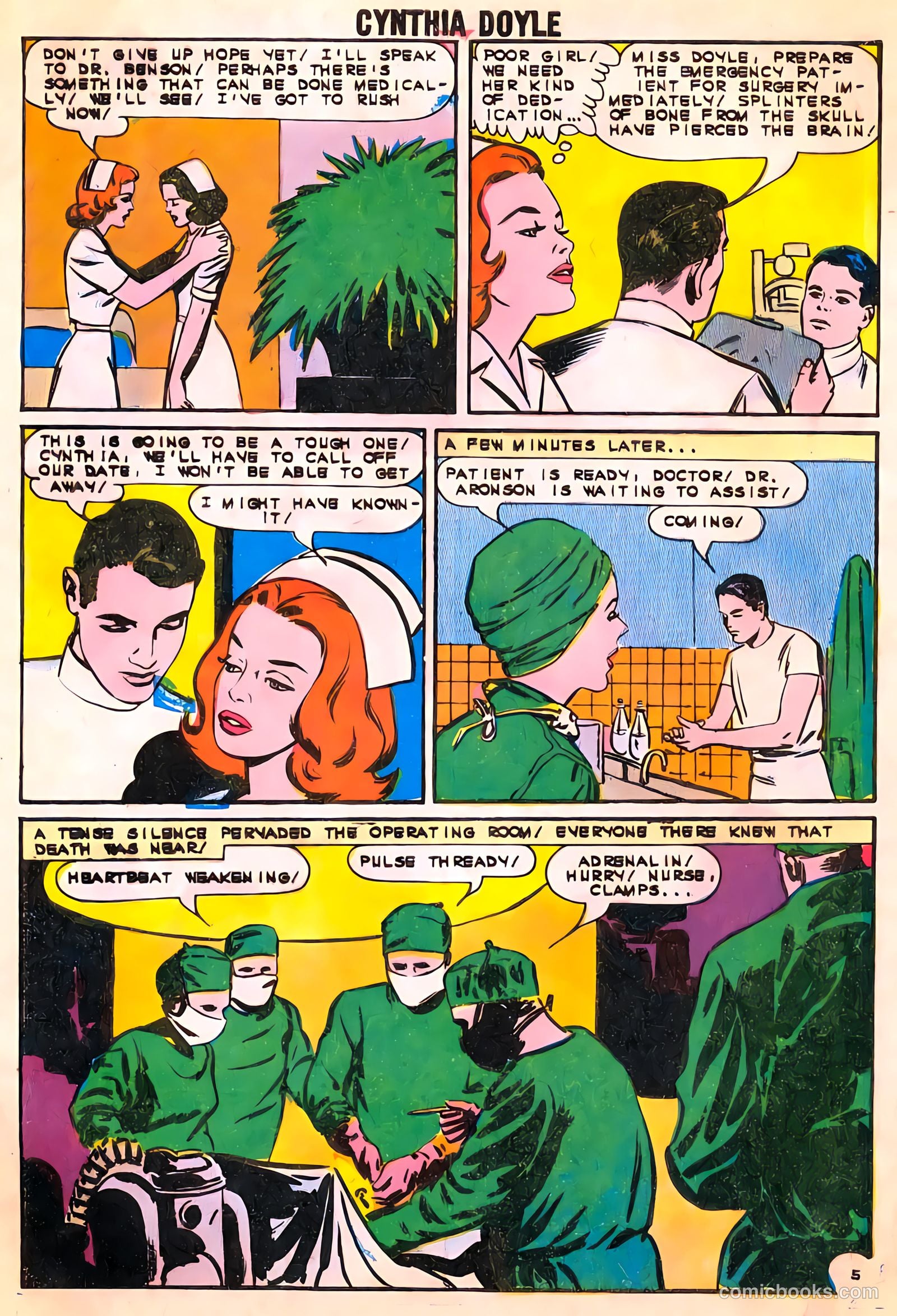 Cynthia Doyle, Nurse in Love #73 — page 8 of 36