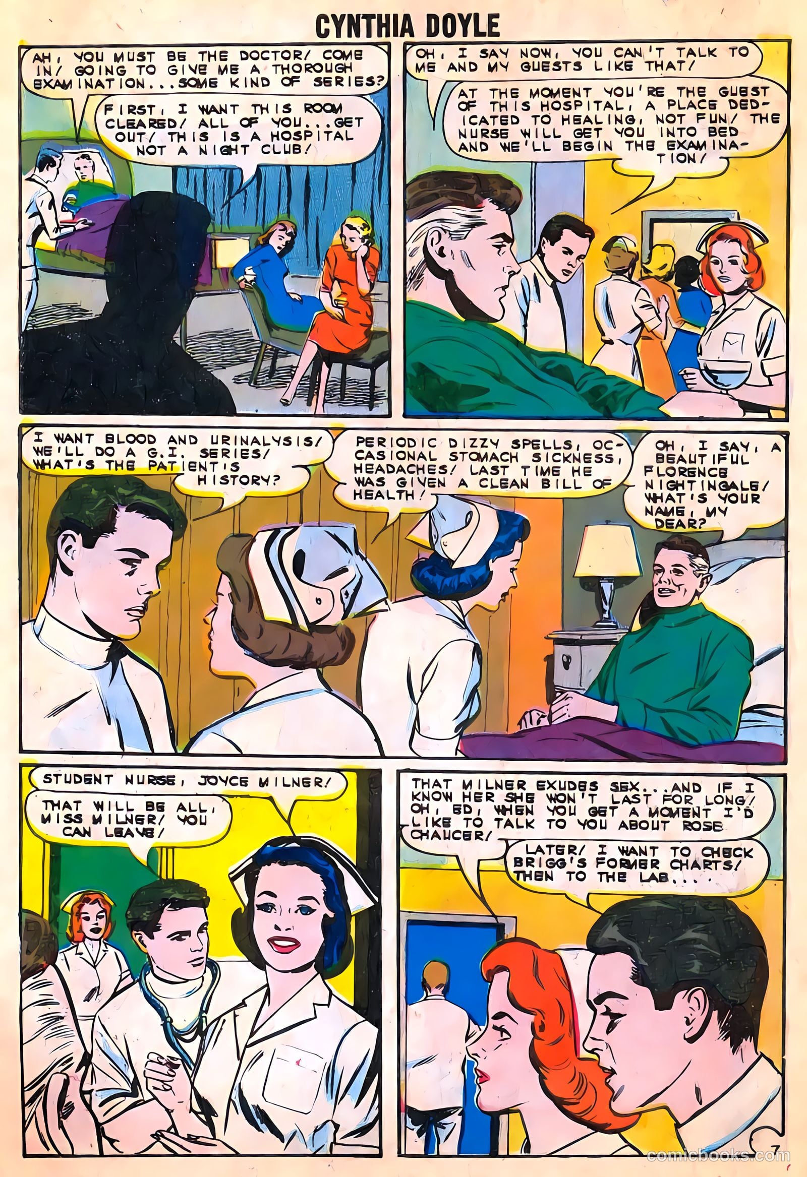 Cynthia Doyle, Nurse in Love #73 — page 10 of 36