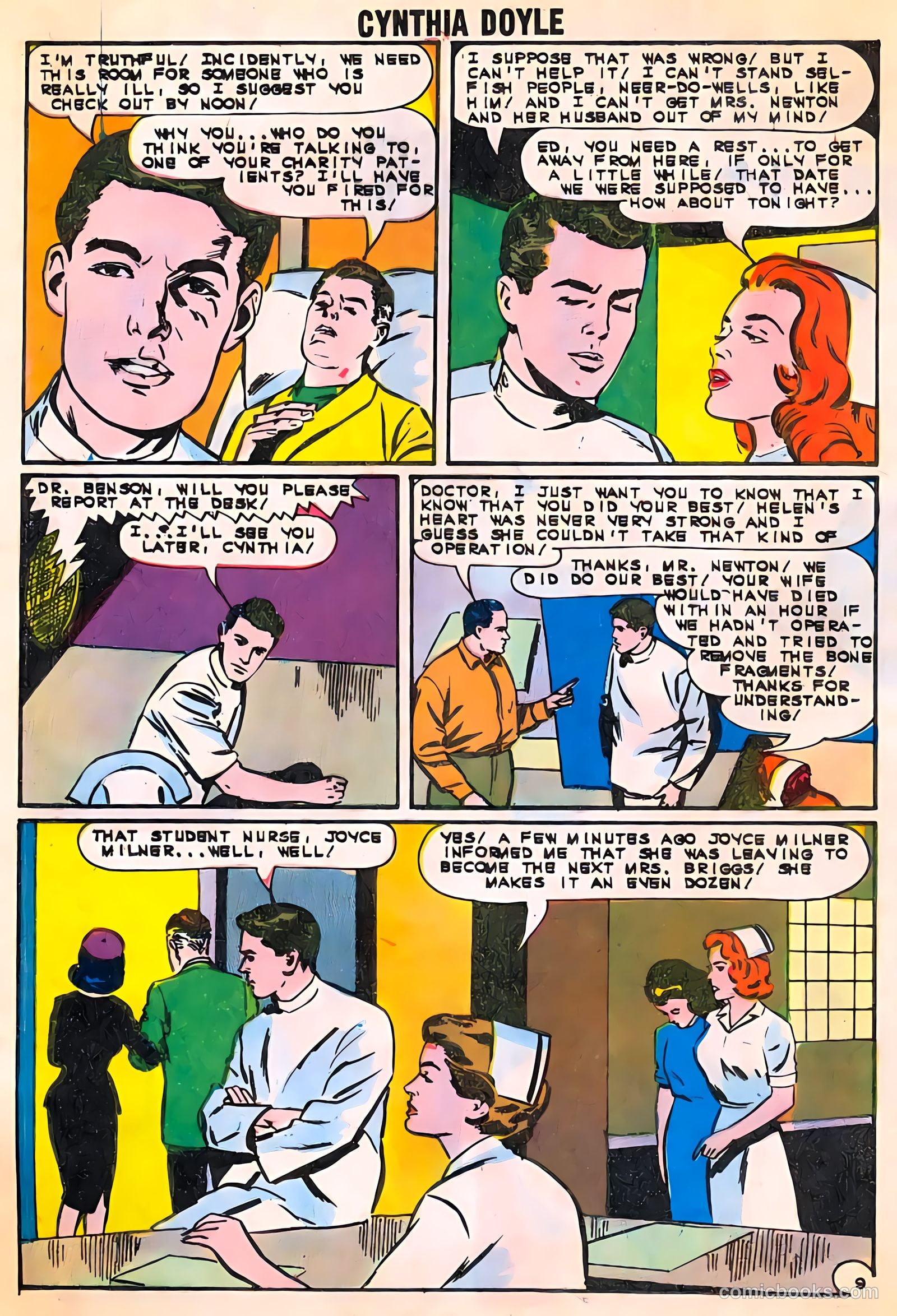 Cynthia Doyle, Nurse in Love #73 — page 12 of 36