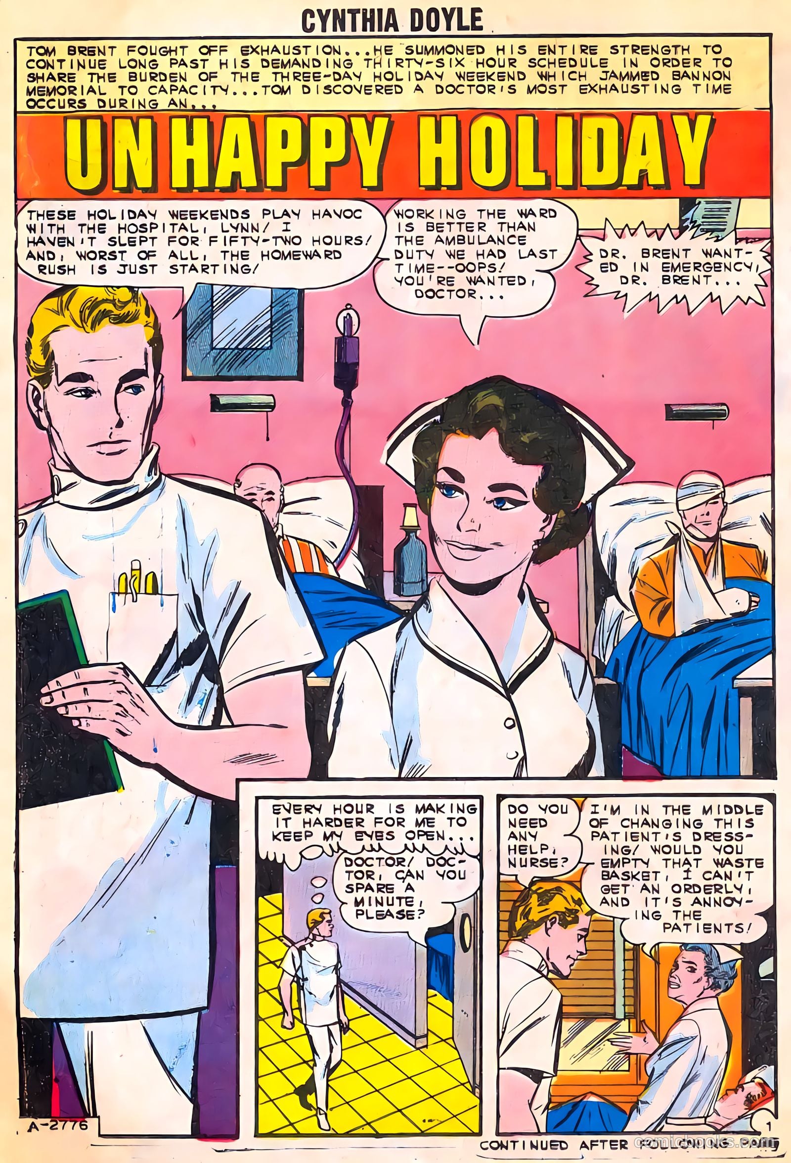 Cynthia Doyle, Nurse in Love #73 — page 14 of 36