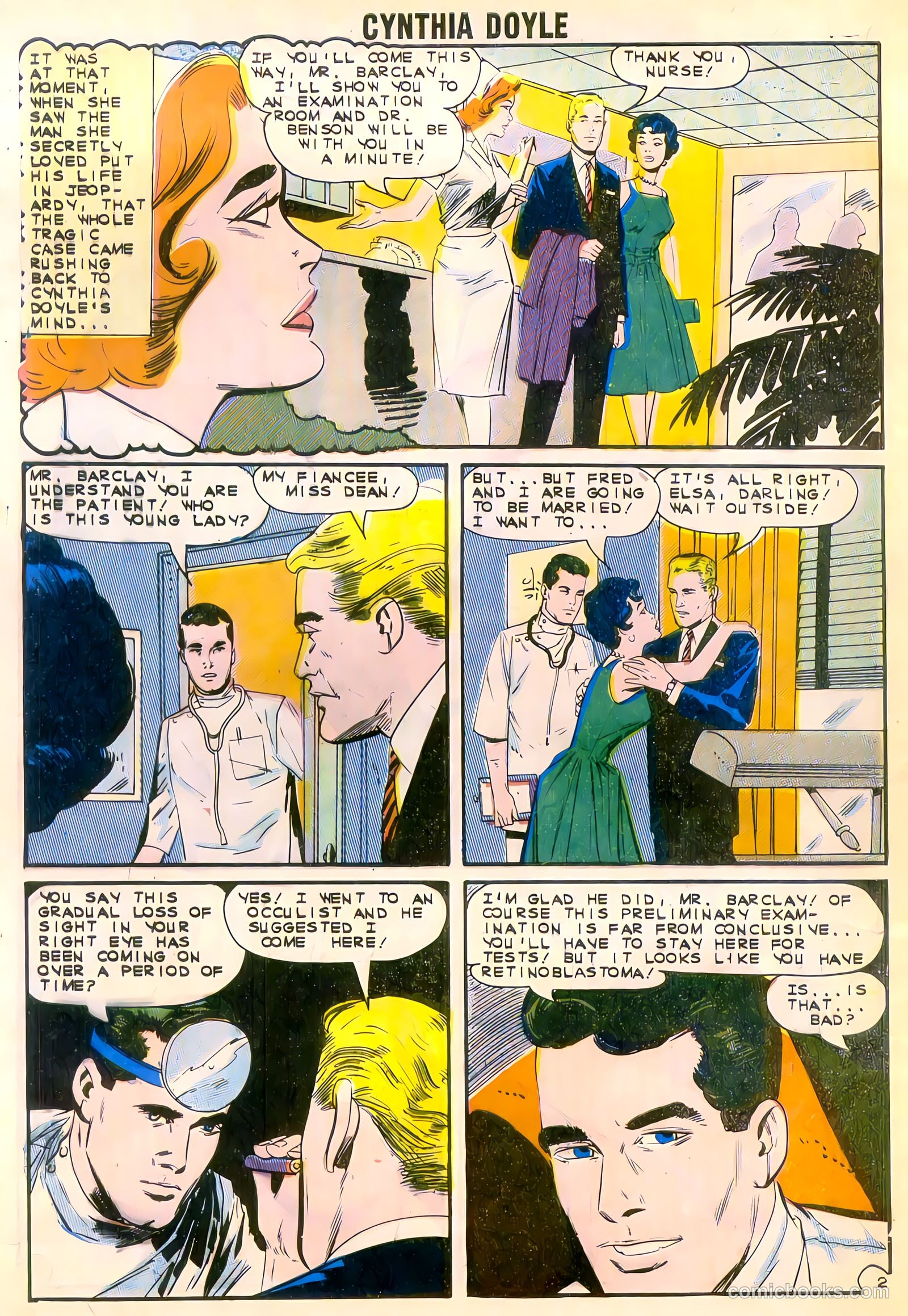 Cynthia Doyle, Nurse in Love #74 — page 4 of 36