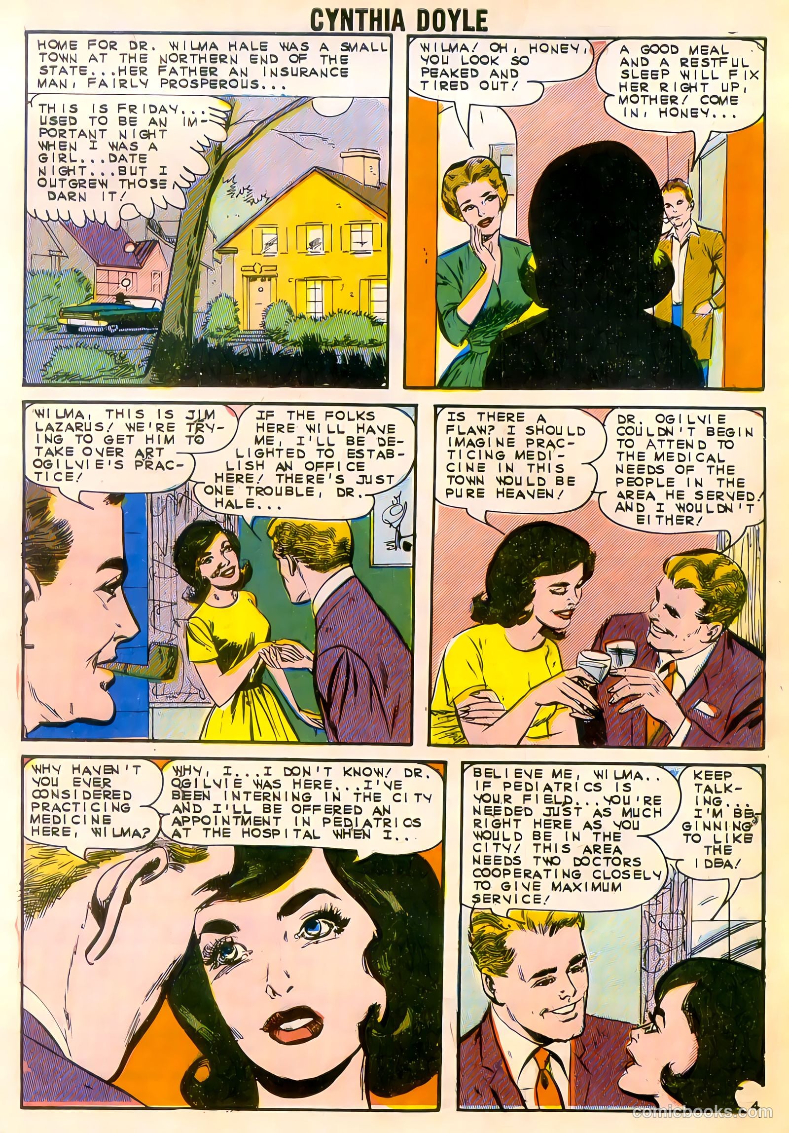 Cynthia Doyle, Nurse in Love #74 — page 32 of 36