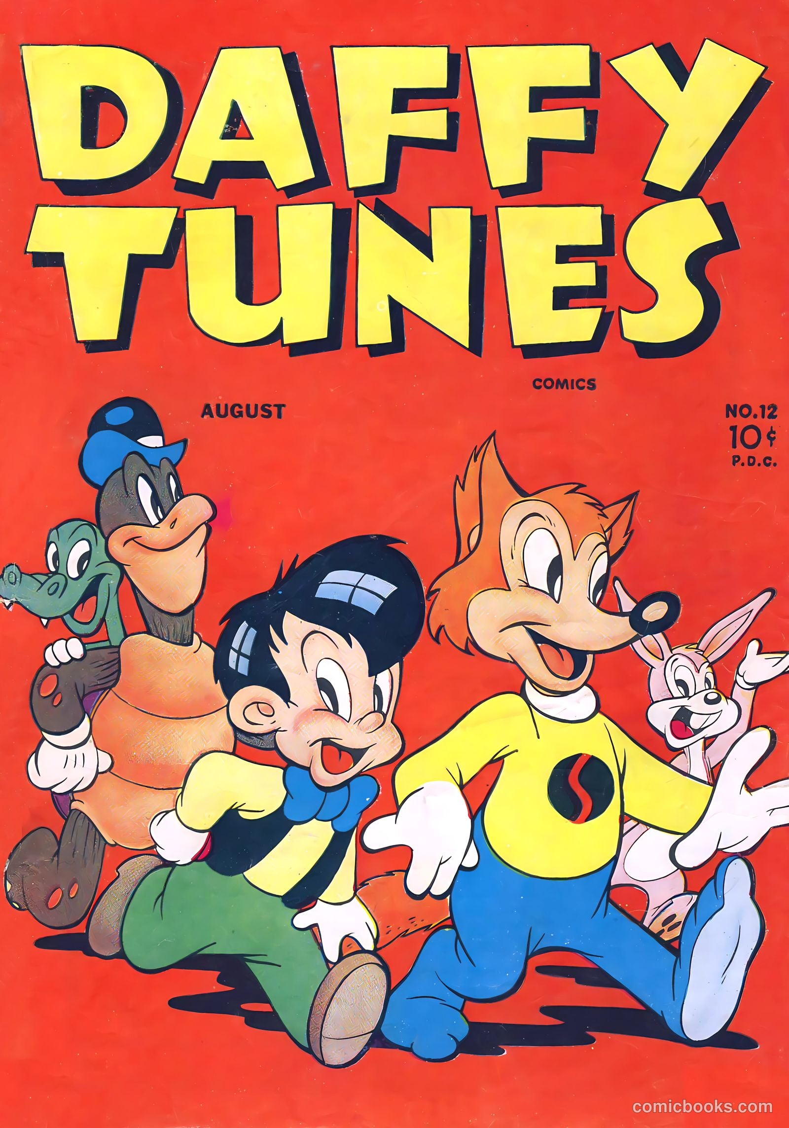 Daffy Tunes Comics #12 — page 1 of 36