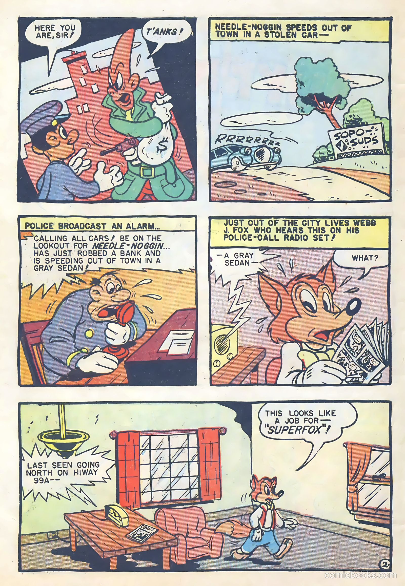 Daffy Tunes Comics #12 — page 4 of 36