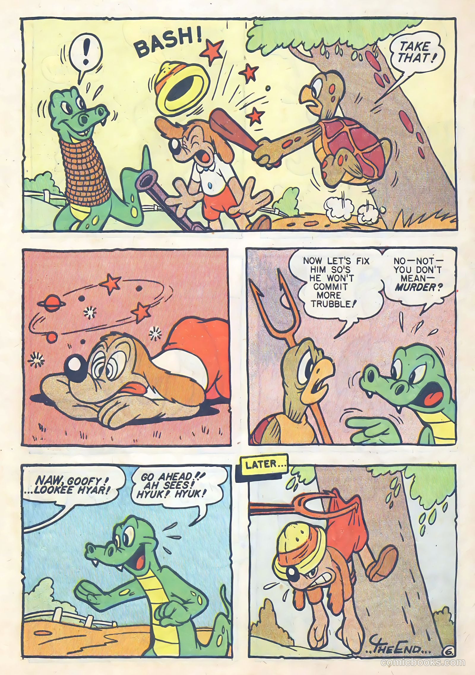 Daffy Tunes Comics #12 — page 34 of 36