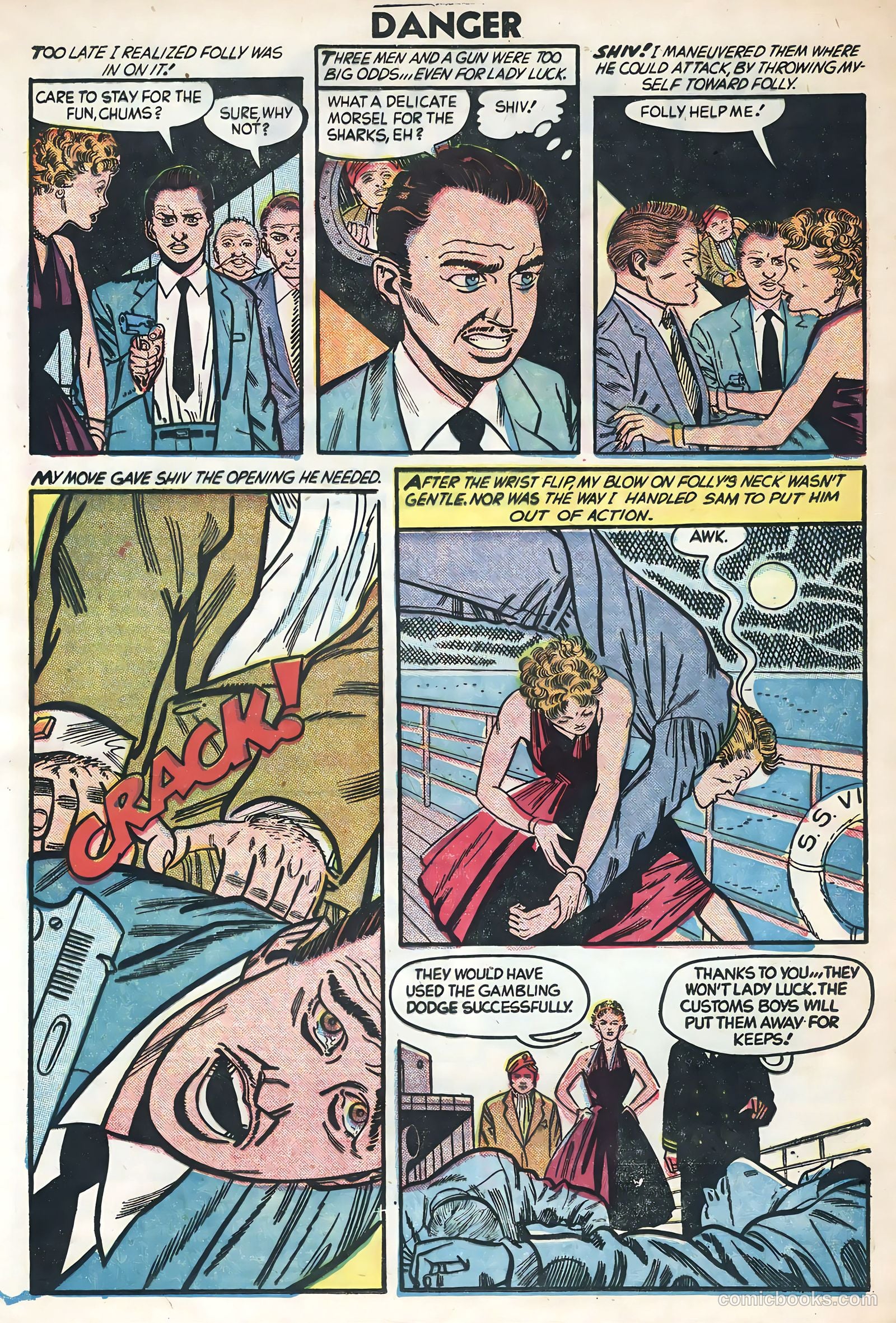Danger #13 — page 16 of 36