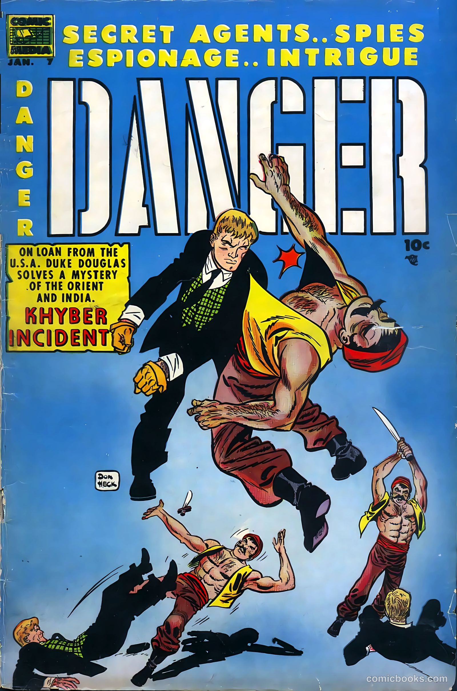 Danger #7 — page 1 of 36