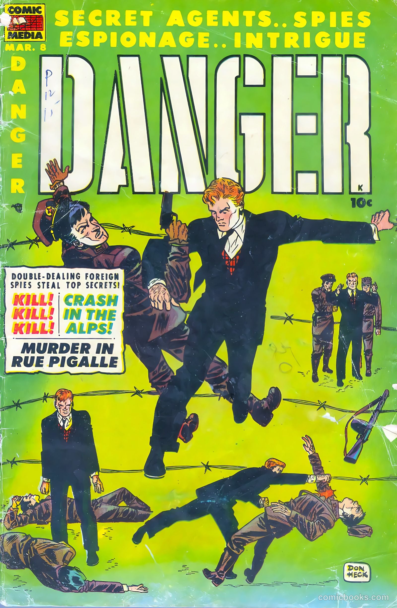 Danger #8 — page 1 of 36