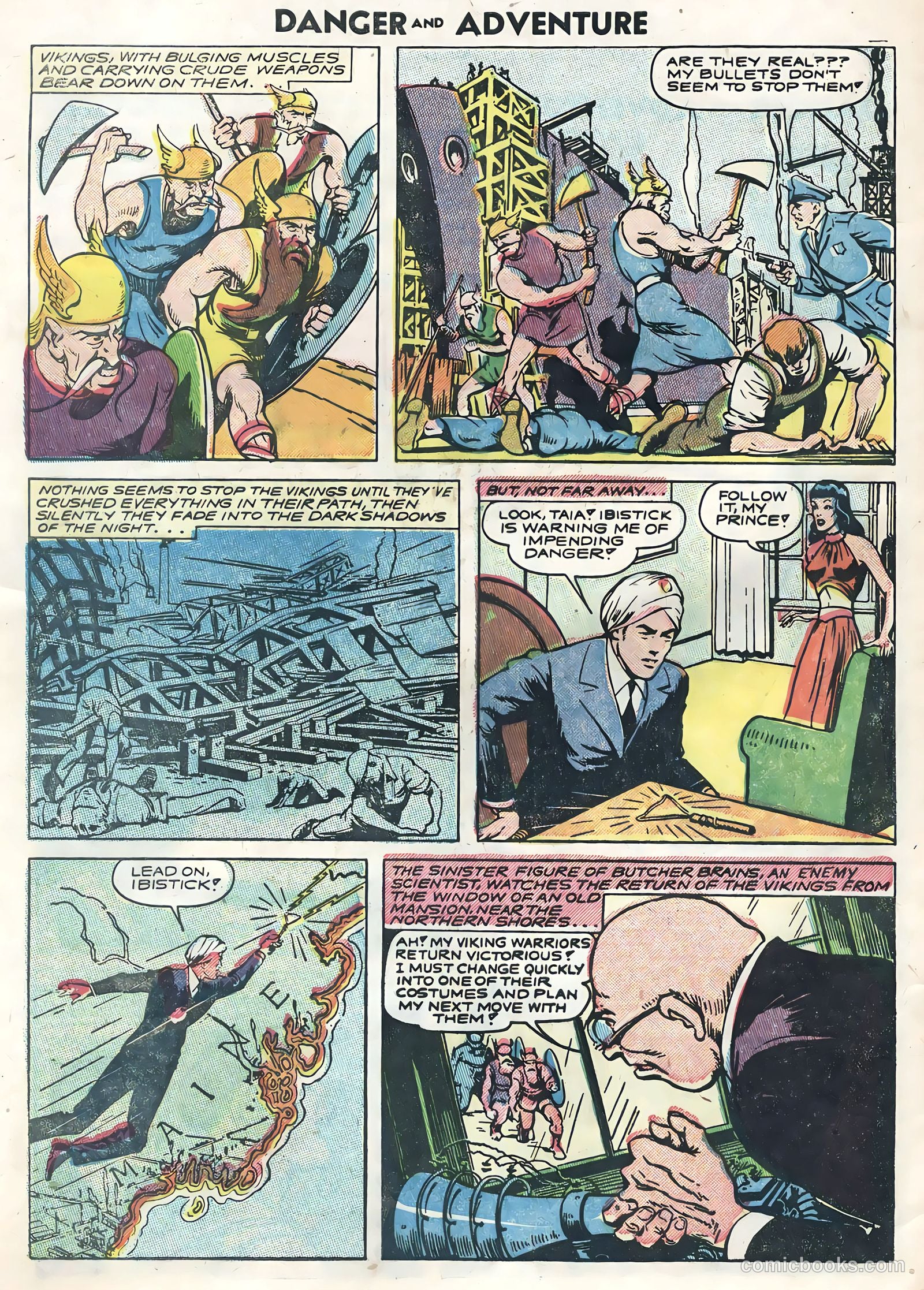 Danger and Adventure #22 — page 4 of 36
