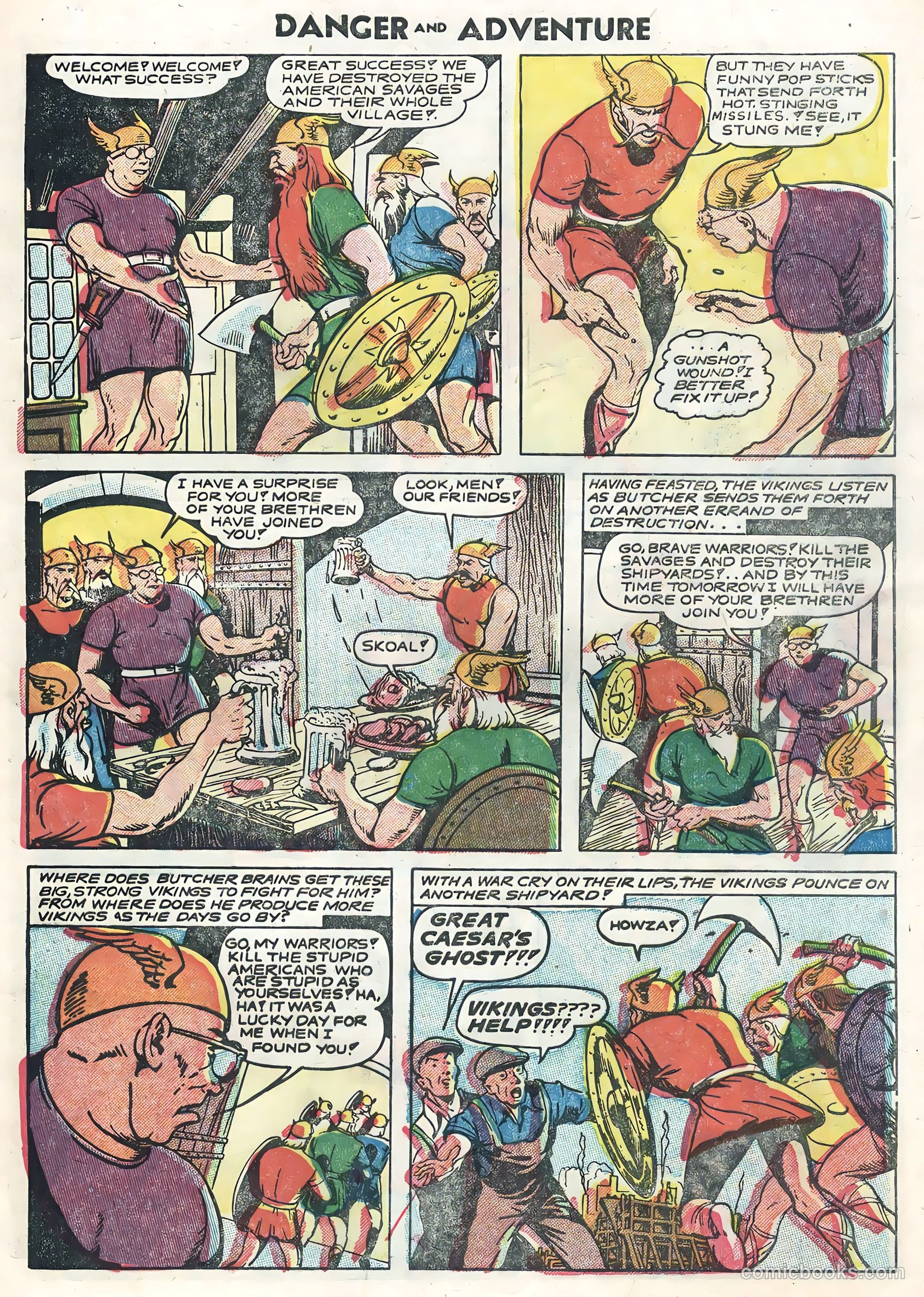 Danger and Adventure #22 — page 5 of 36