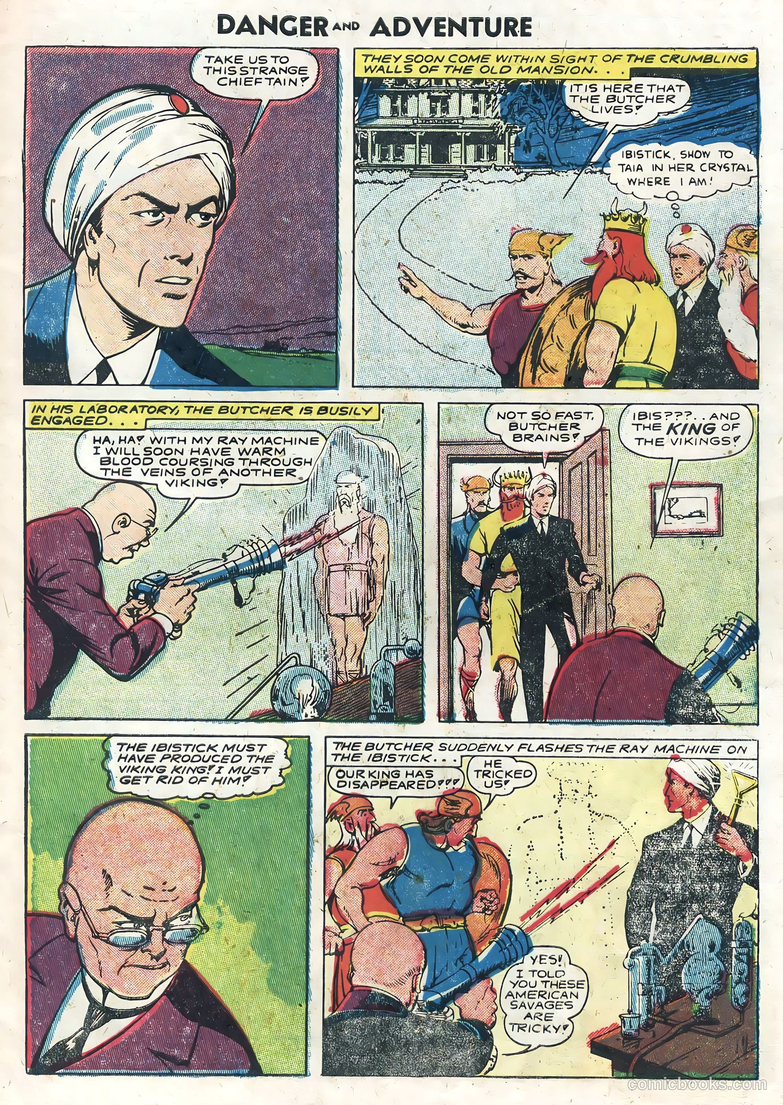 Danger and Adventure #22 — page 7 of 36