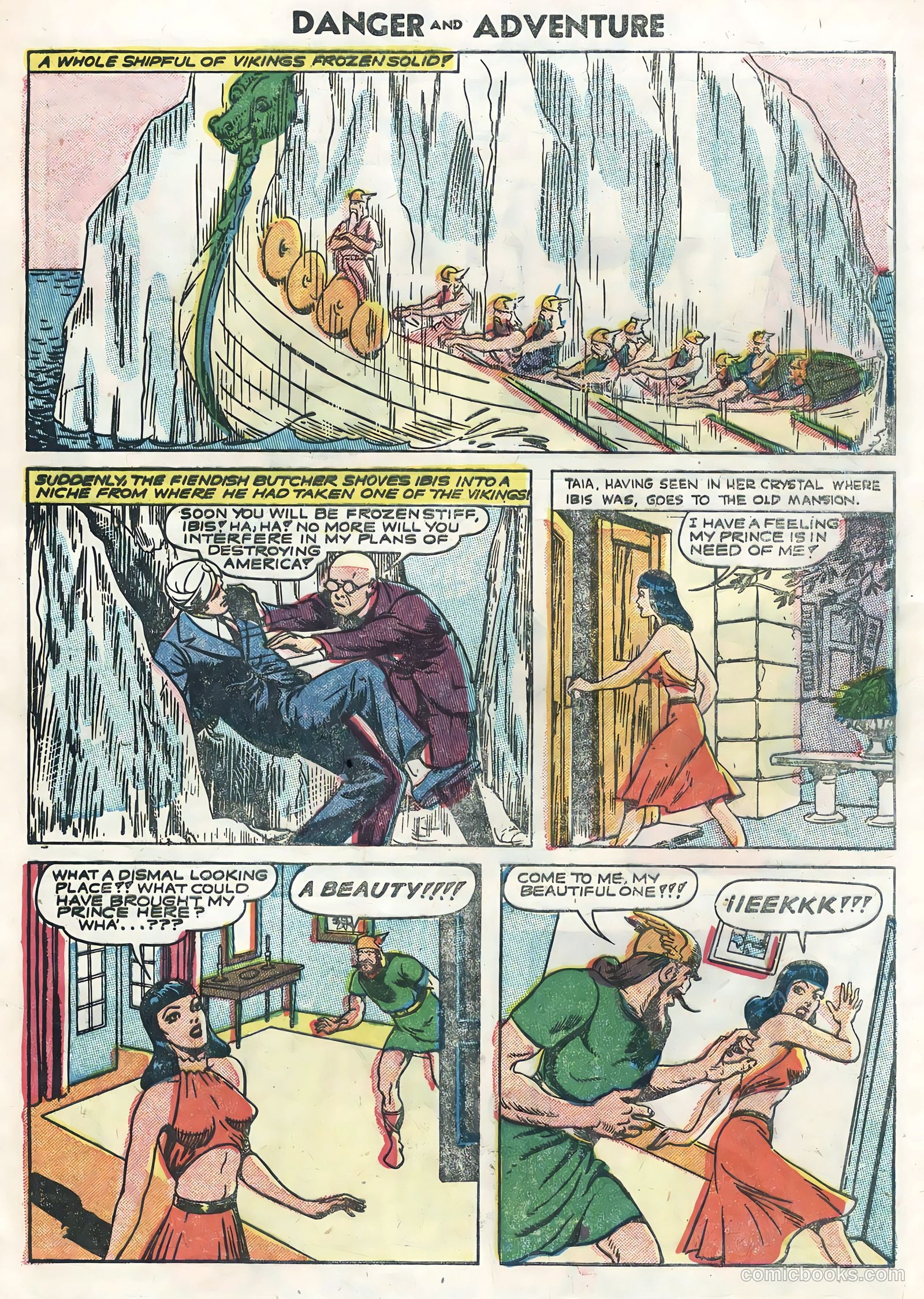 Danger and Adventure #22 — page 9 of 36