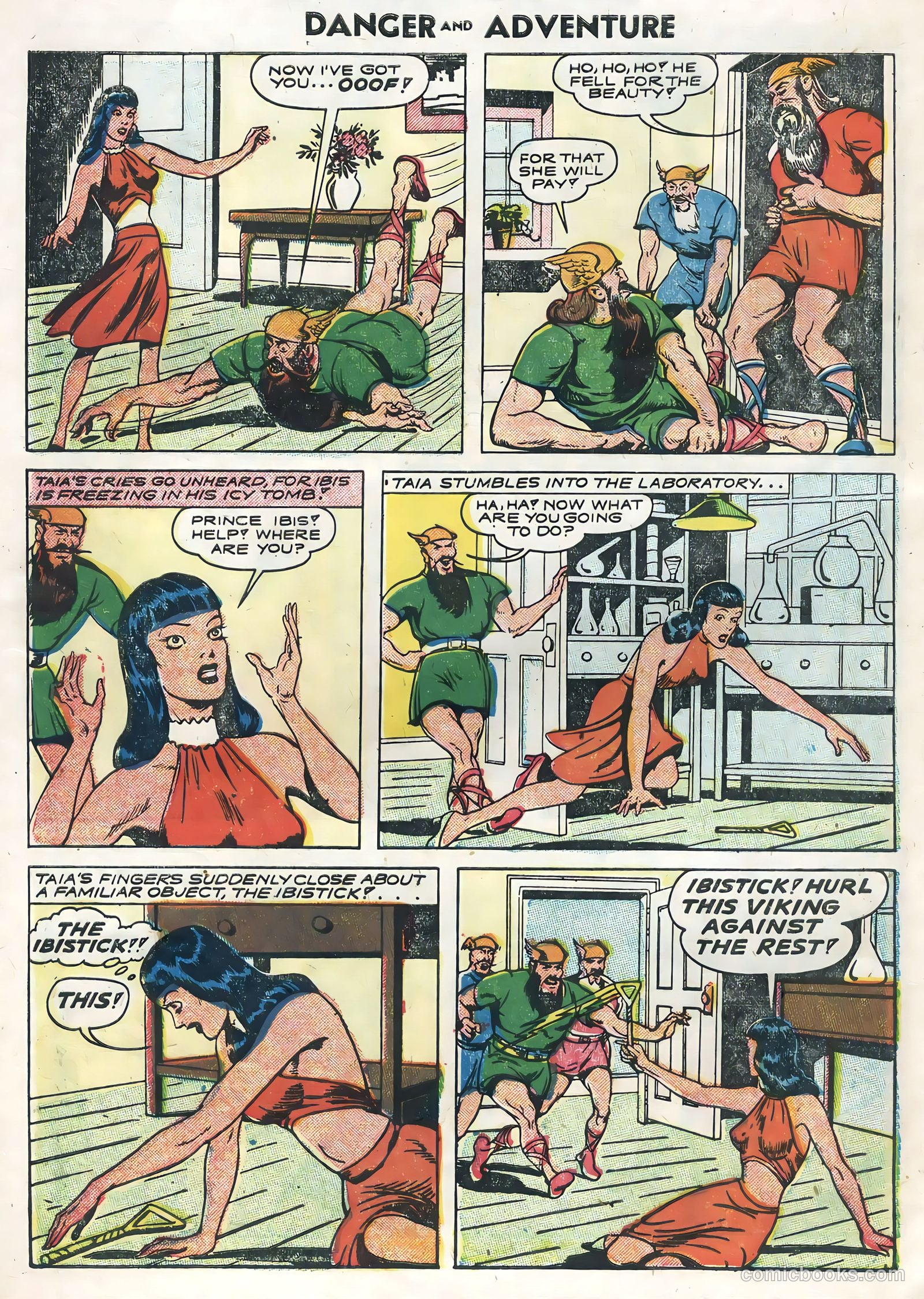 Danger and Adventure #22 — page 10 of 36