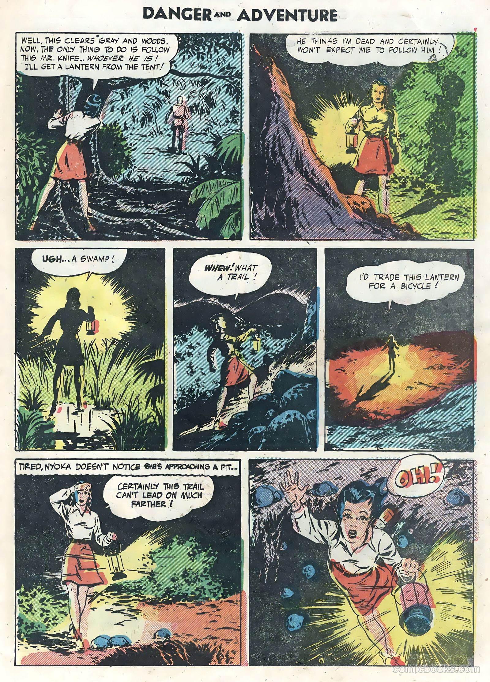 Danger and Adventure #22 — page 17 of 36