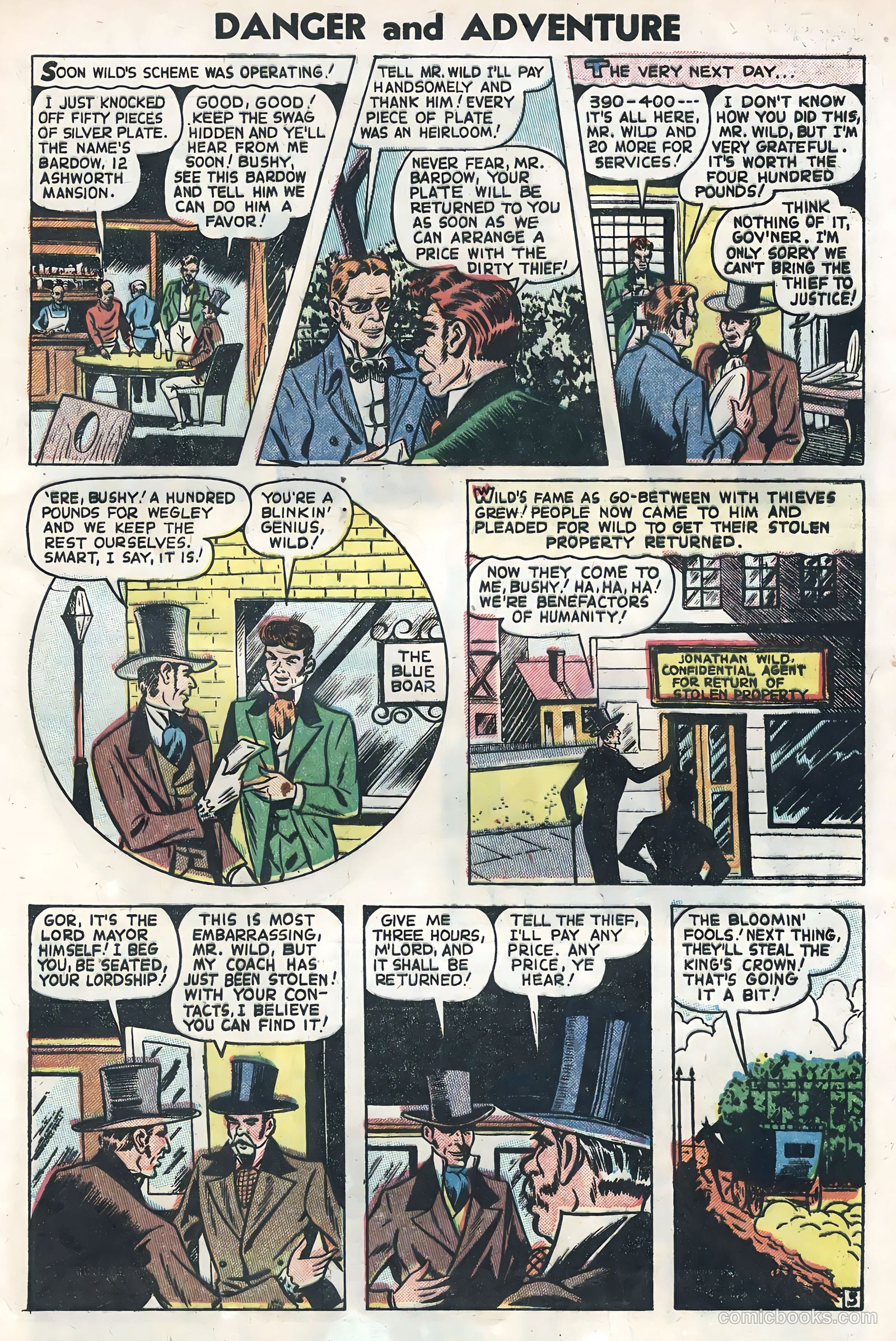 Danger and Adventure #22 — page 29 of 36