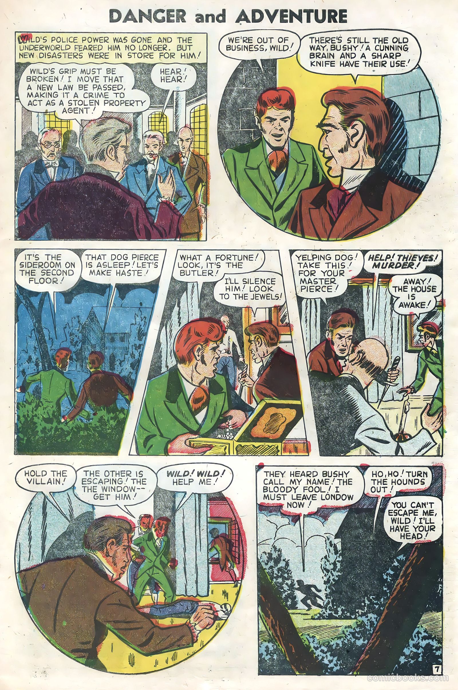 Danger and Adventure #22 — page 31 of 36
