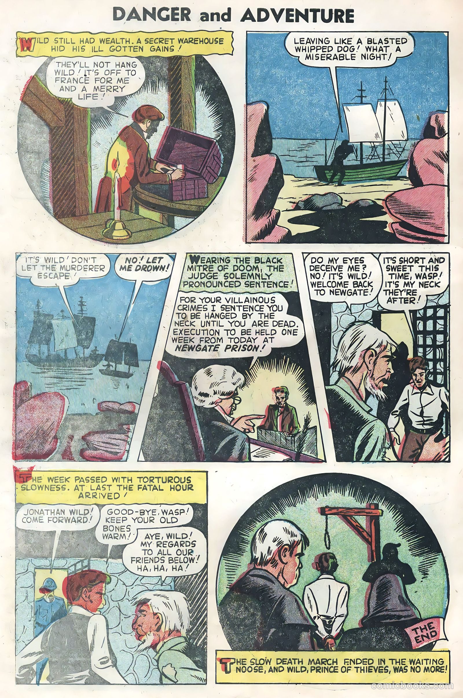 Danger and Adventure #22 — page 32 of 36