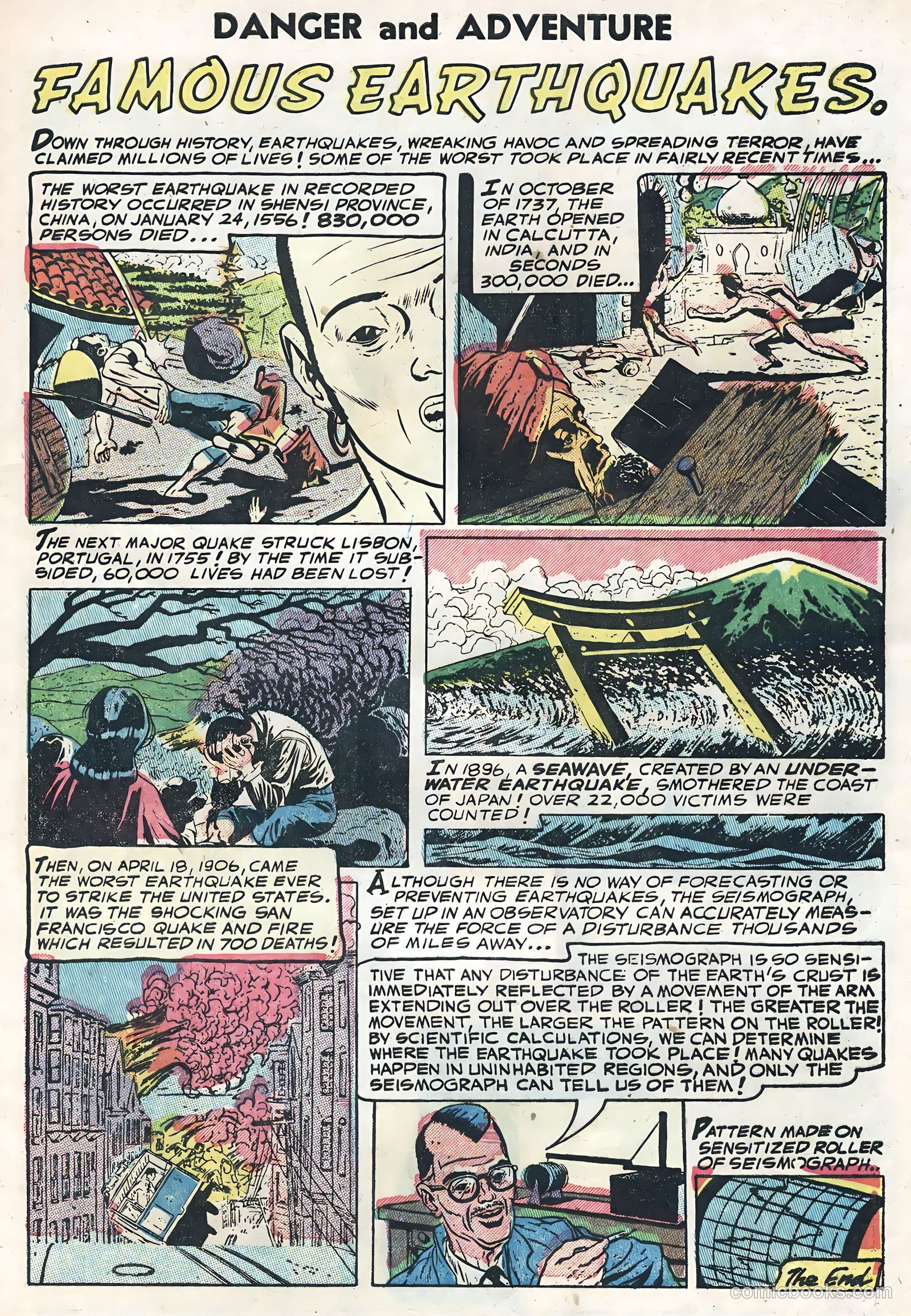 Danger and Adventure #22 — page 33 of 36