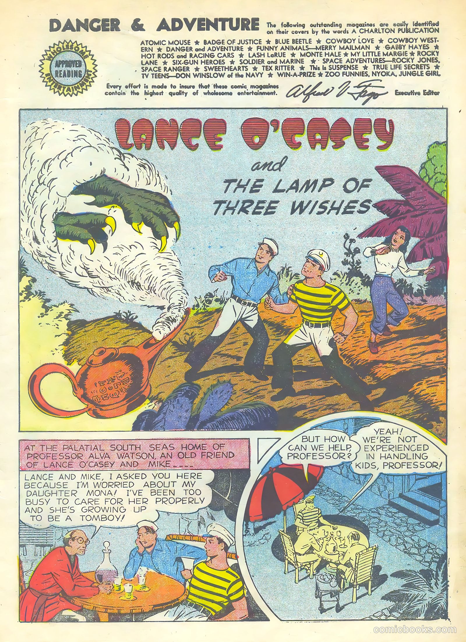 Danger and Adventure #23 — page 3 of 36