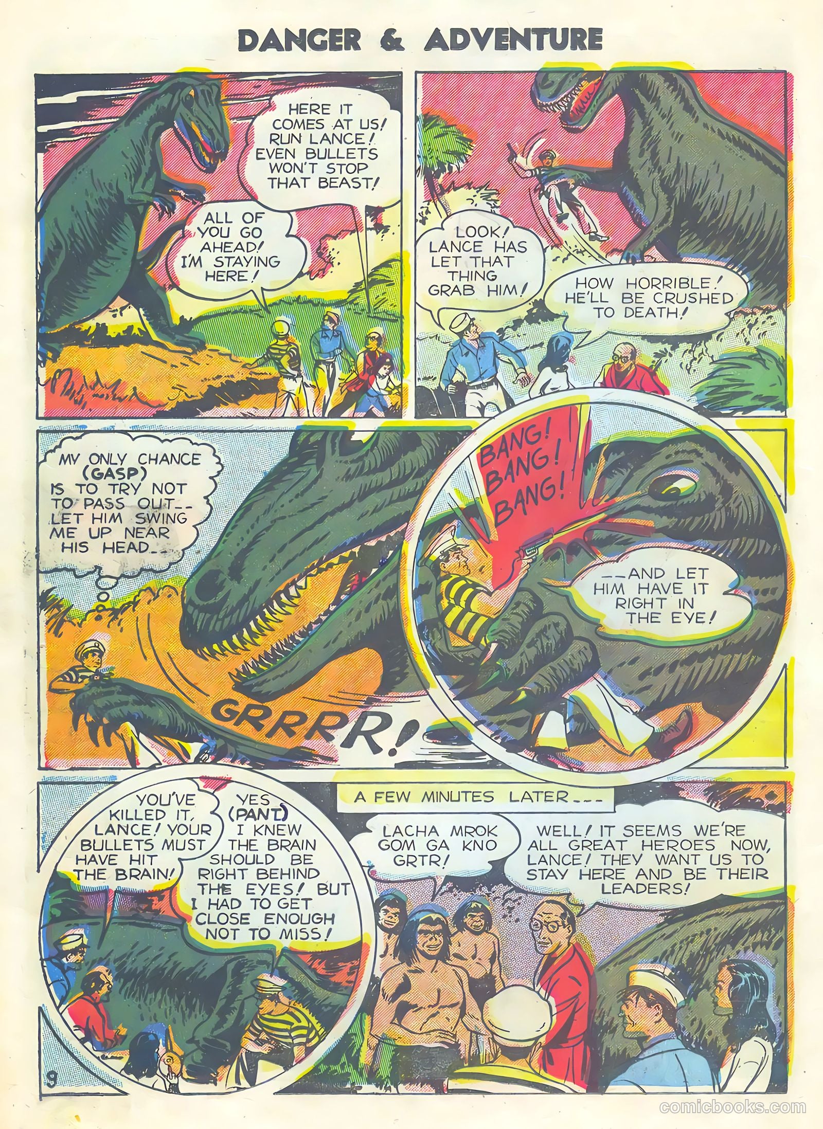 Danger and Adventure #23 — page 12 of 36
