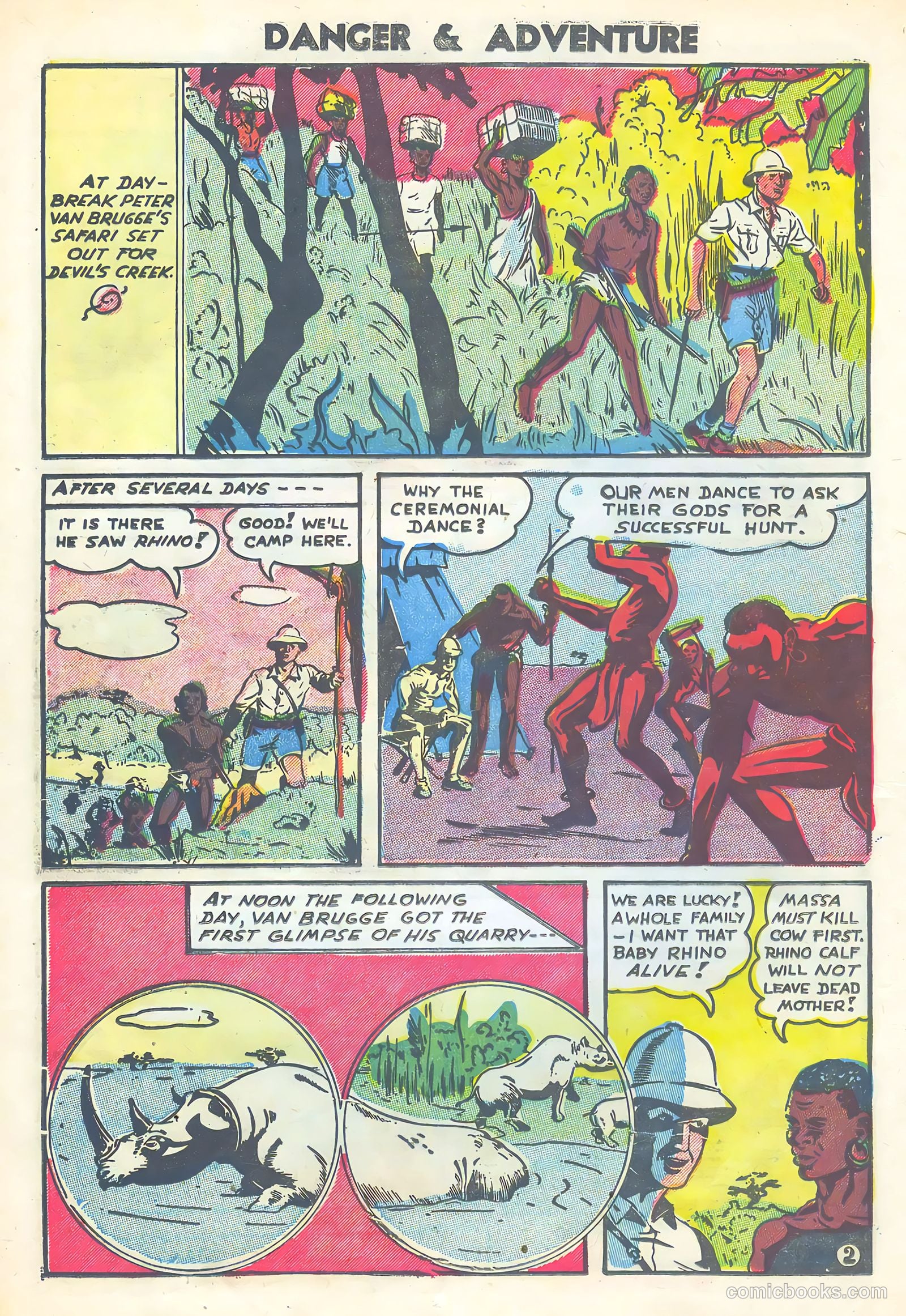 Danger and Adventure #23 — page 16 of 36