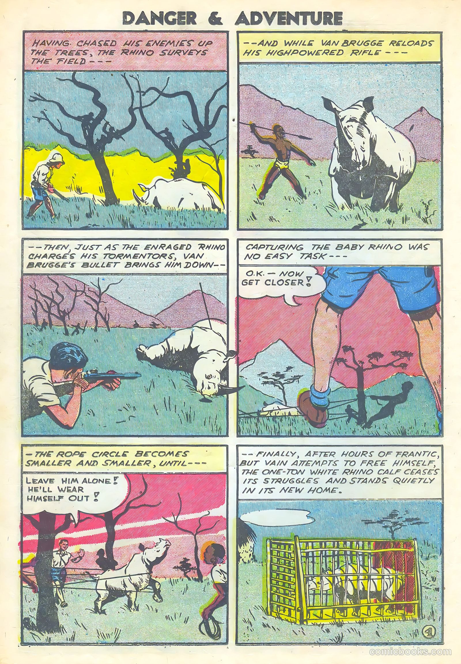 Danger and Adventure #23 — page 18 of 36