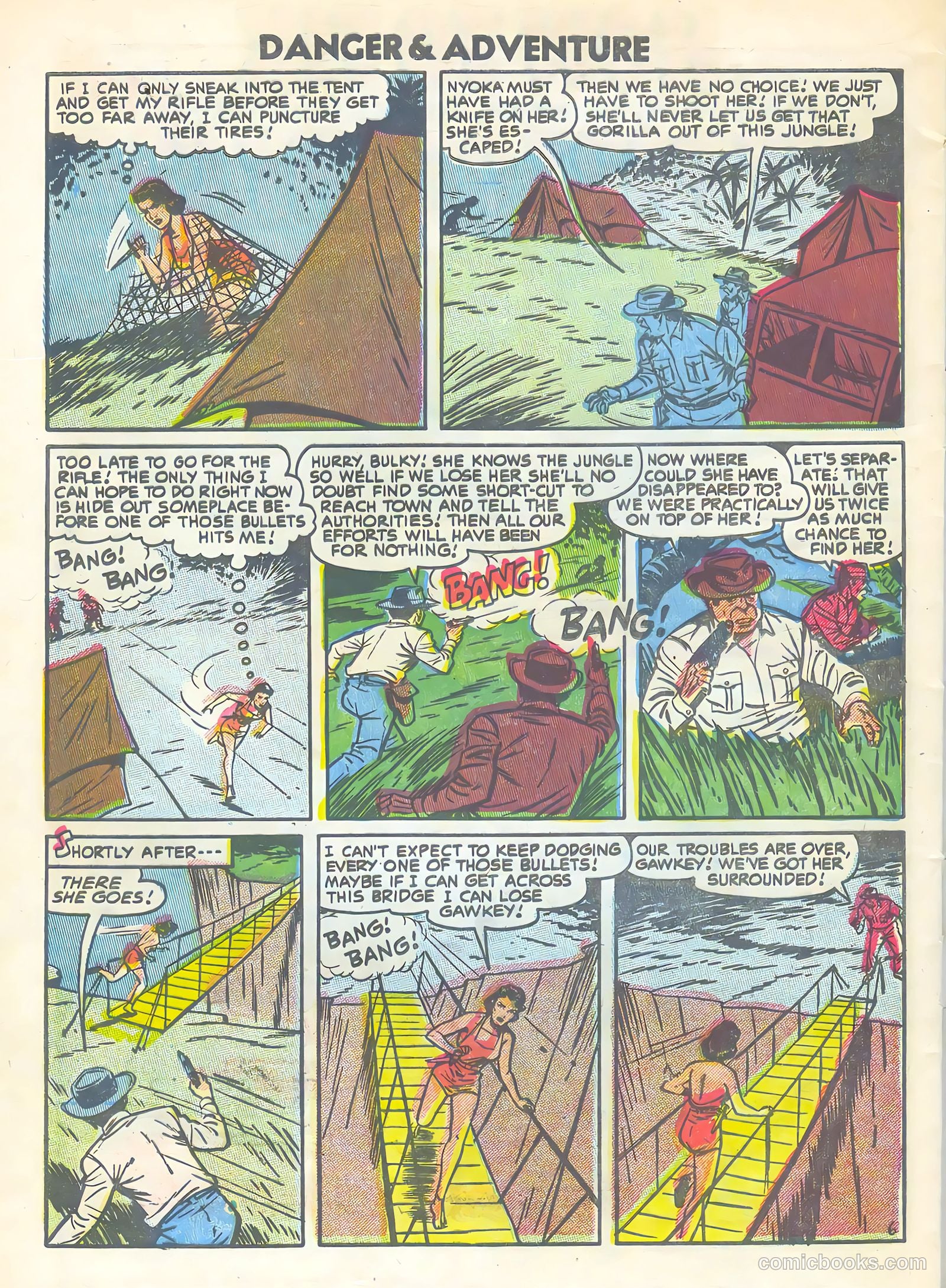 Danger and Adventure #23 — page 32 of 36