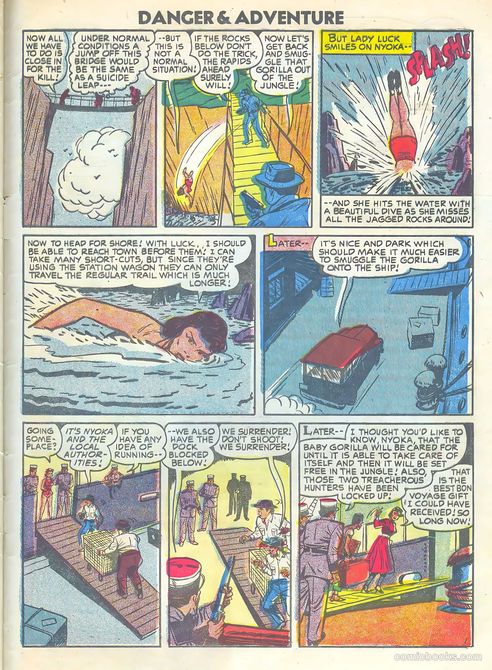 Danger and Adventure #23 — page 33 of 36