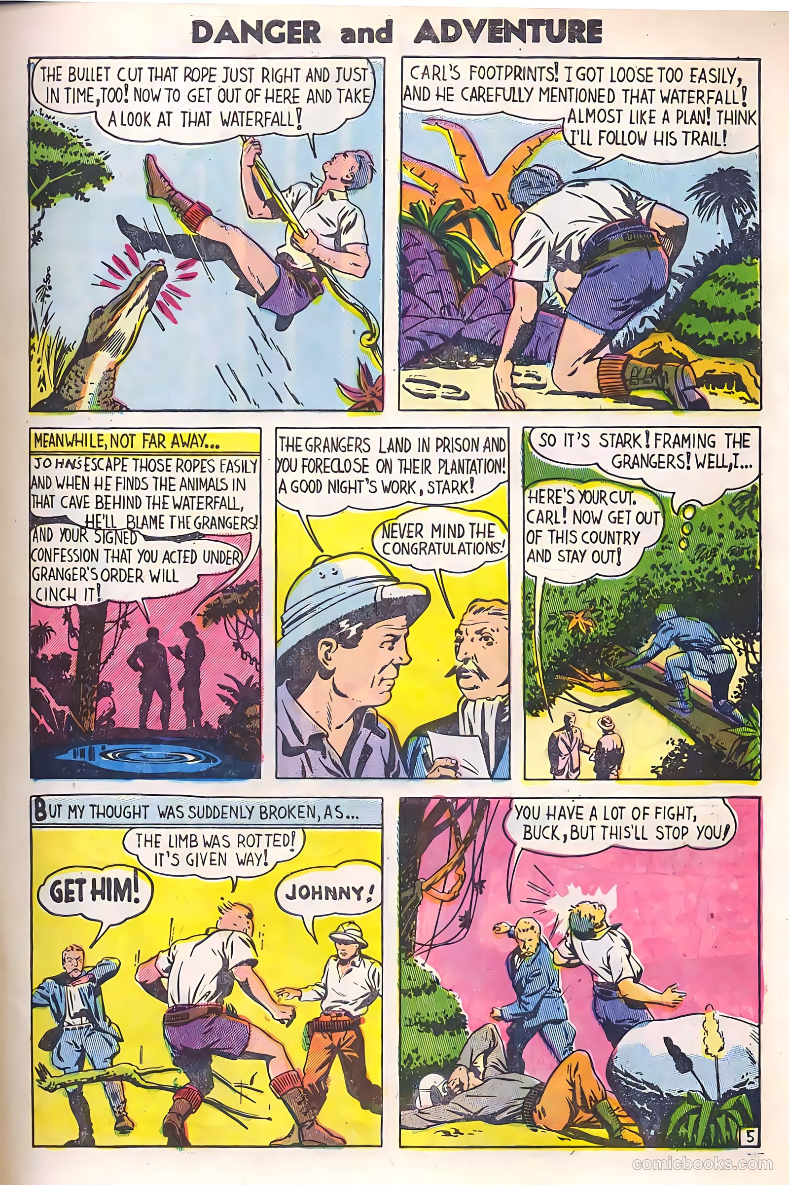 Danger and Adventure #24 — page 9 of 36