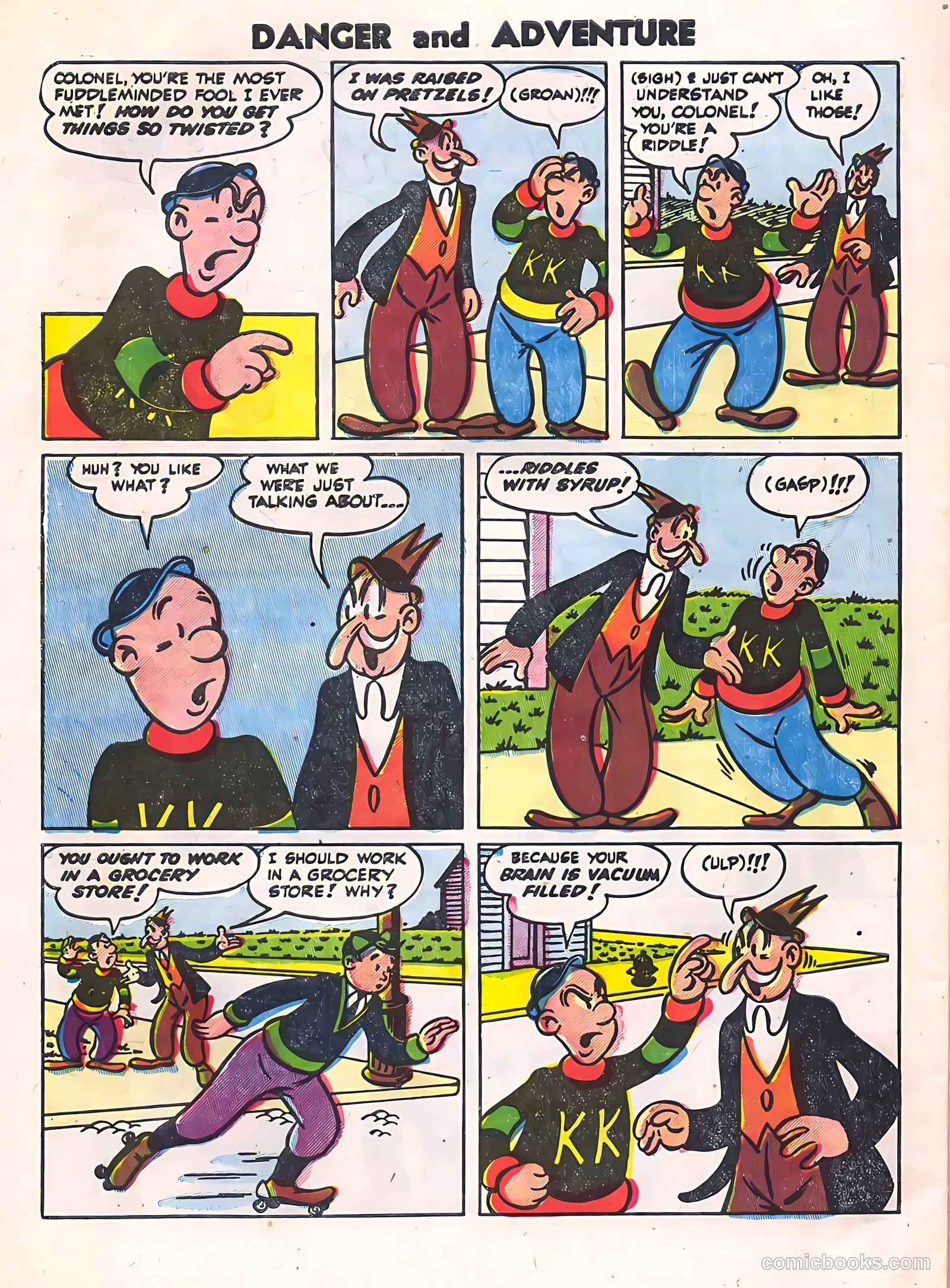 Danger and Adventure #24 — page 30 of 36