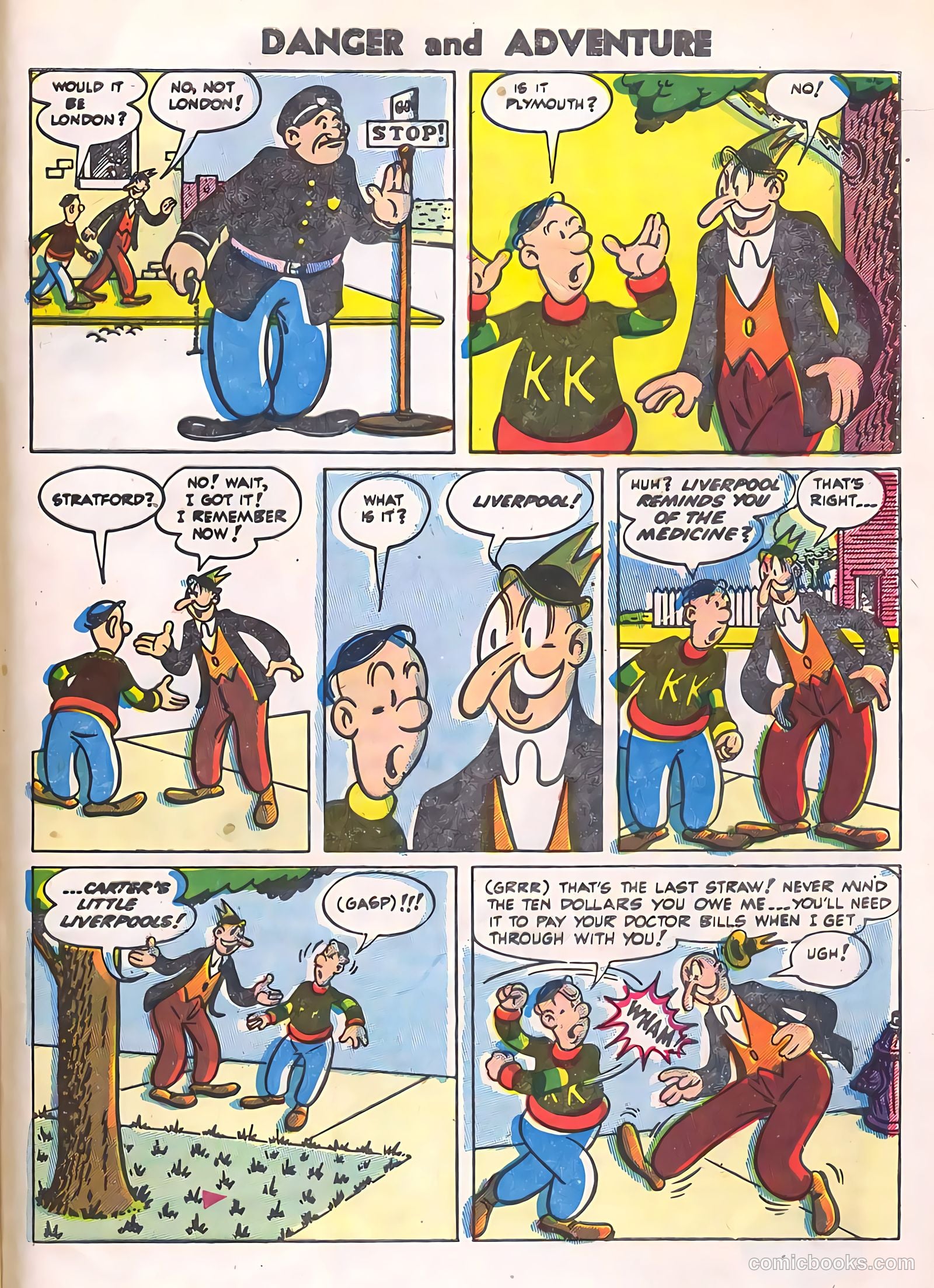 Danger and Adventure #24 — page 33 of 36