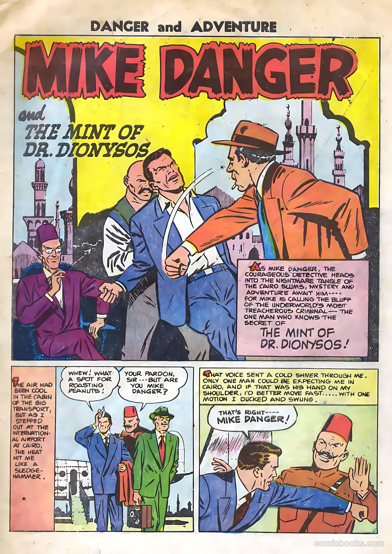 Danger and Adventure #25 — page 3 of 36
