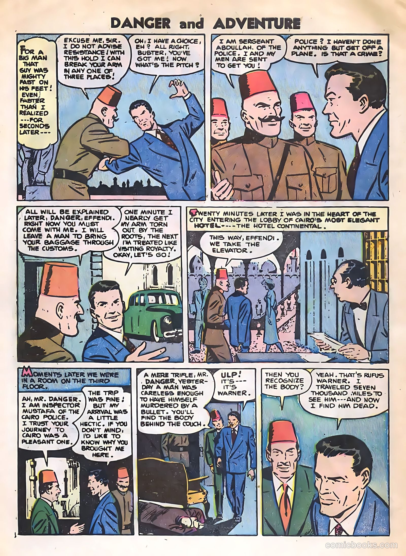 Danger and Adventure #25 — page 4 of 36