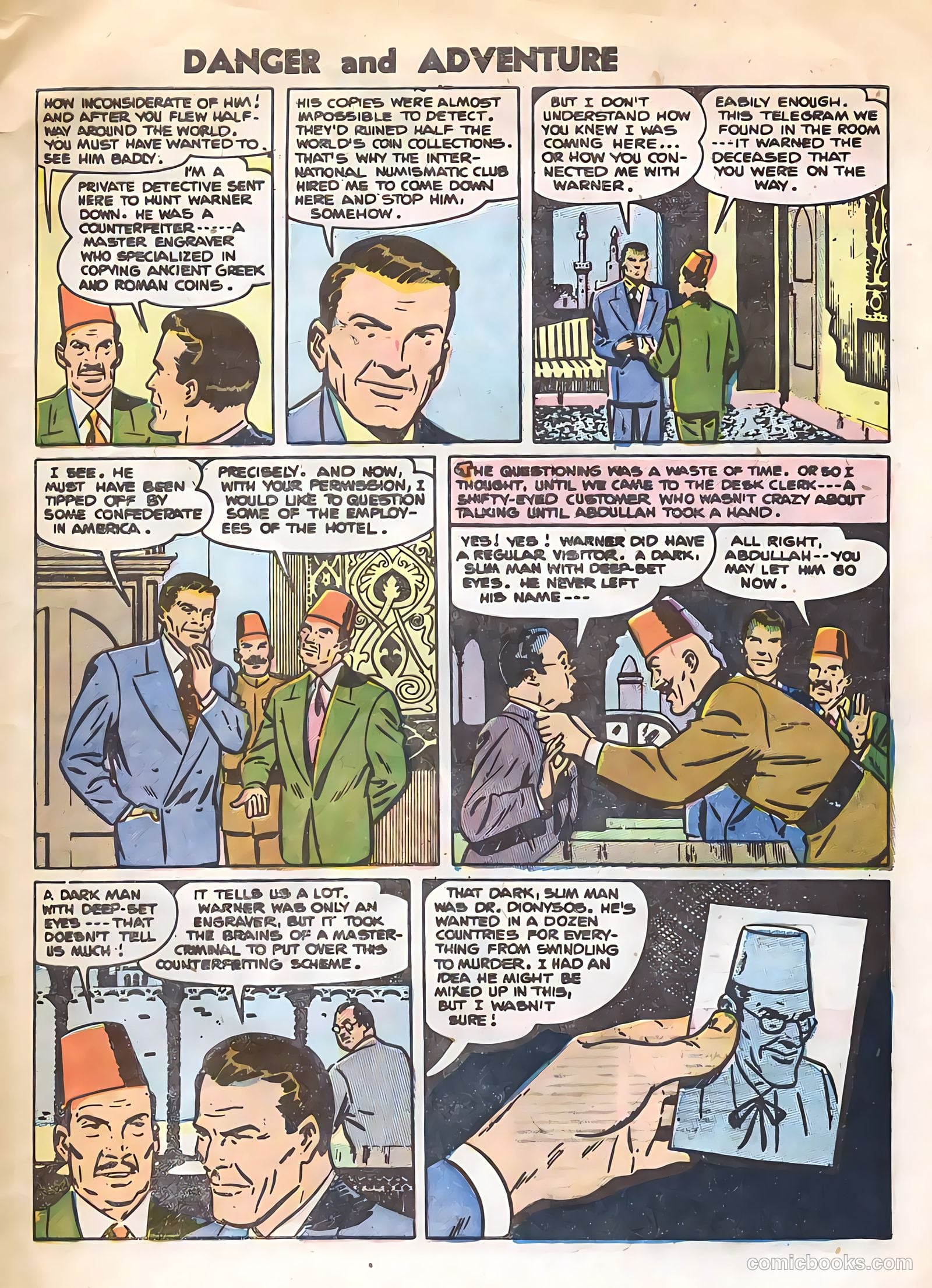 Danger and Adventure #25 — page 5 of 36