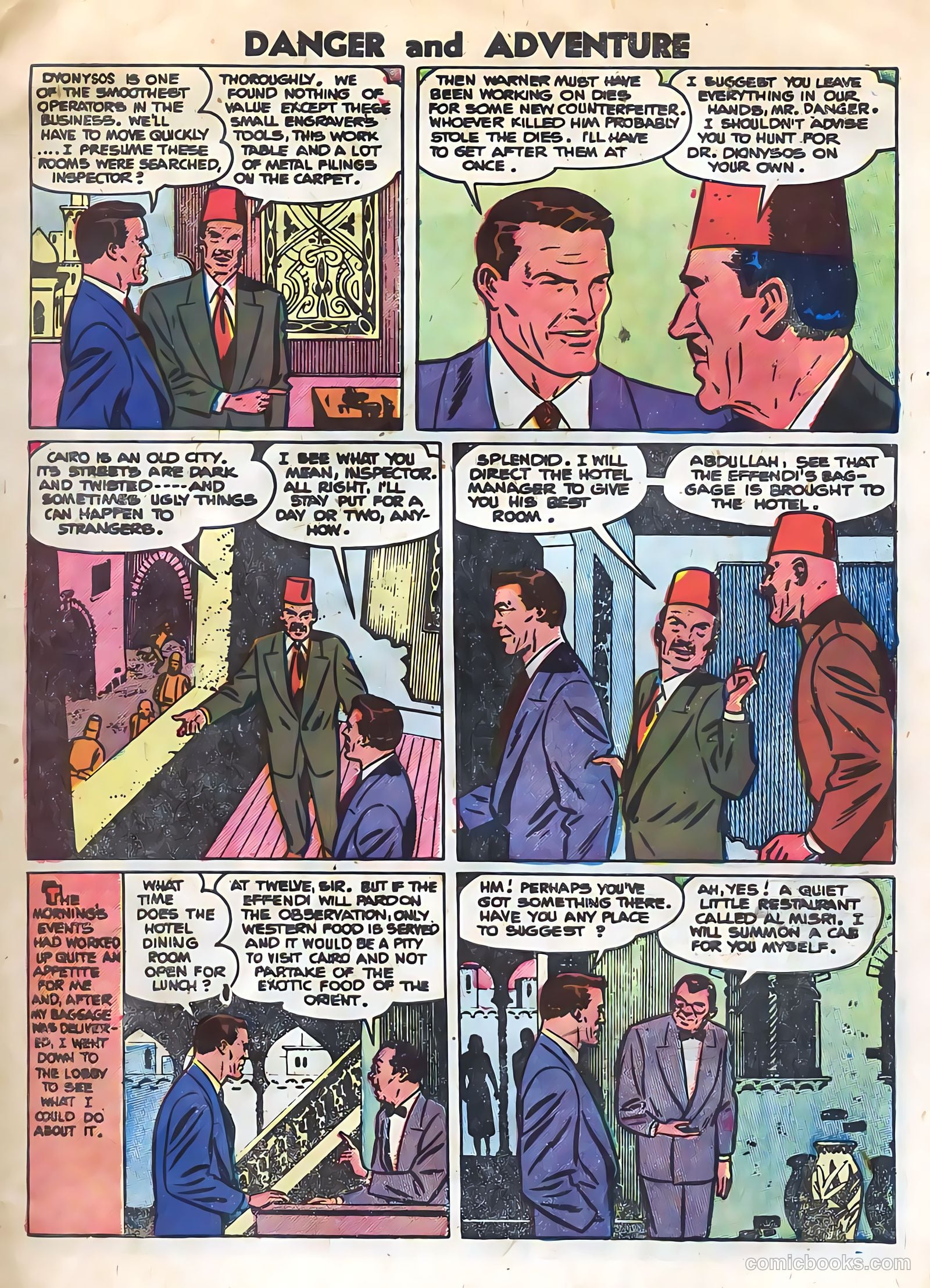 Danger and Adventure #25 — page 7 of 36