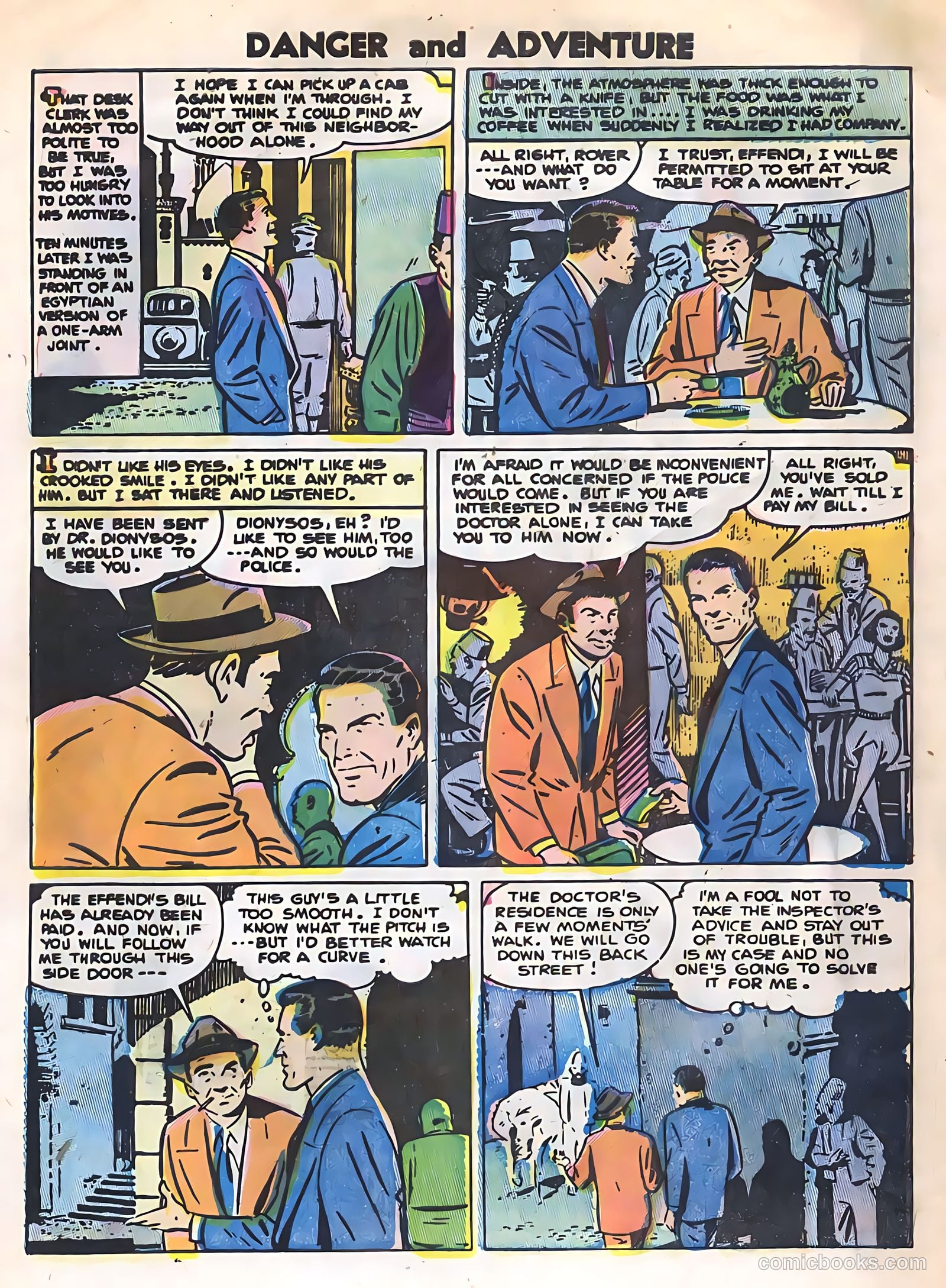 Danger and Adventure #25 — page 8 of 36