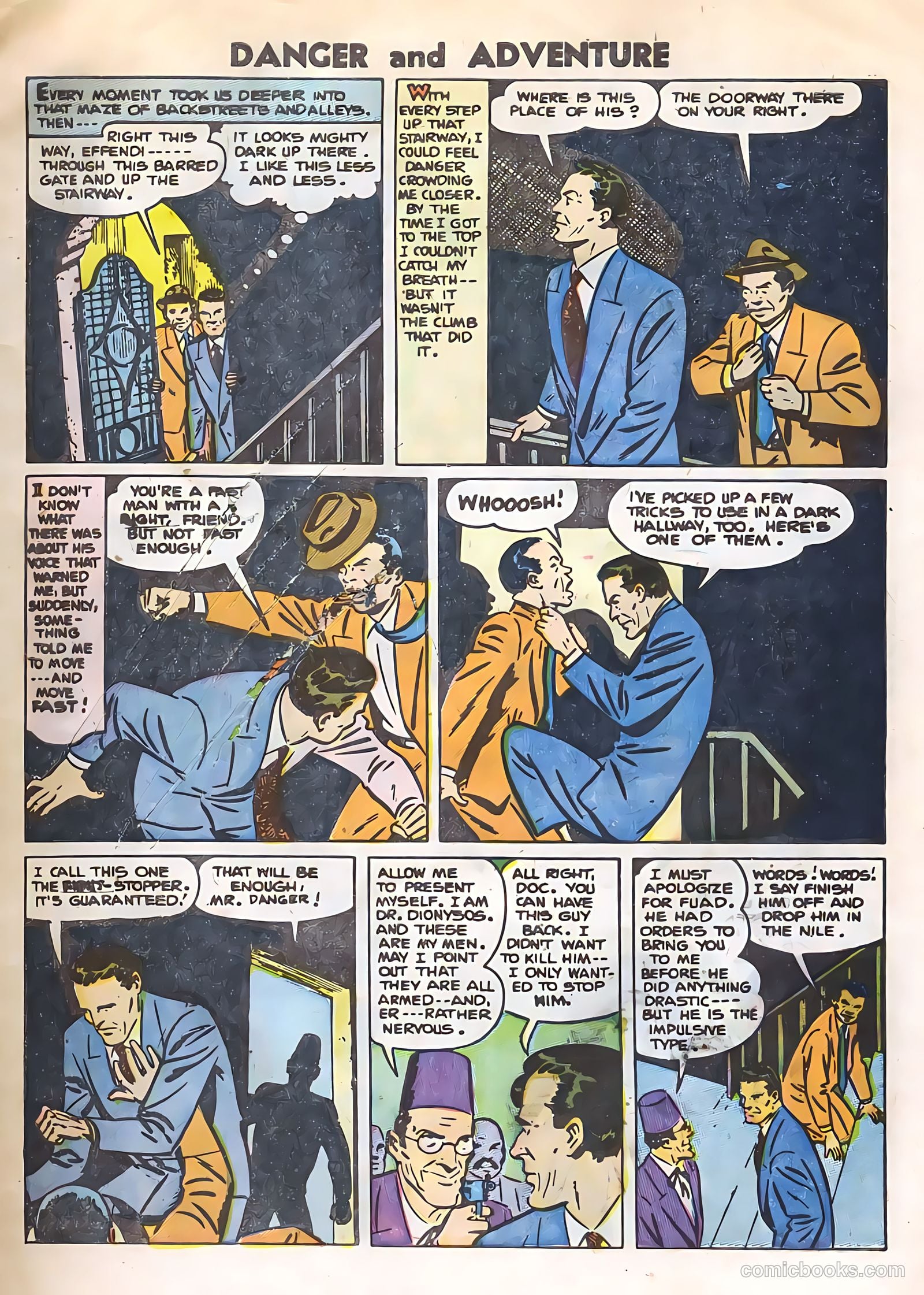 Danger and Adventure #25 — page 9 of 36