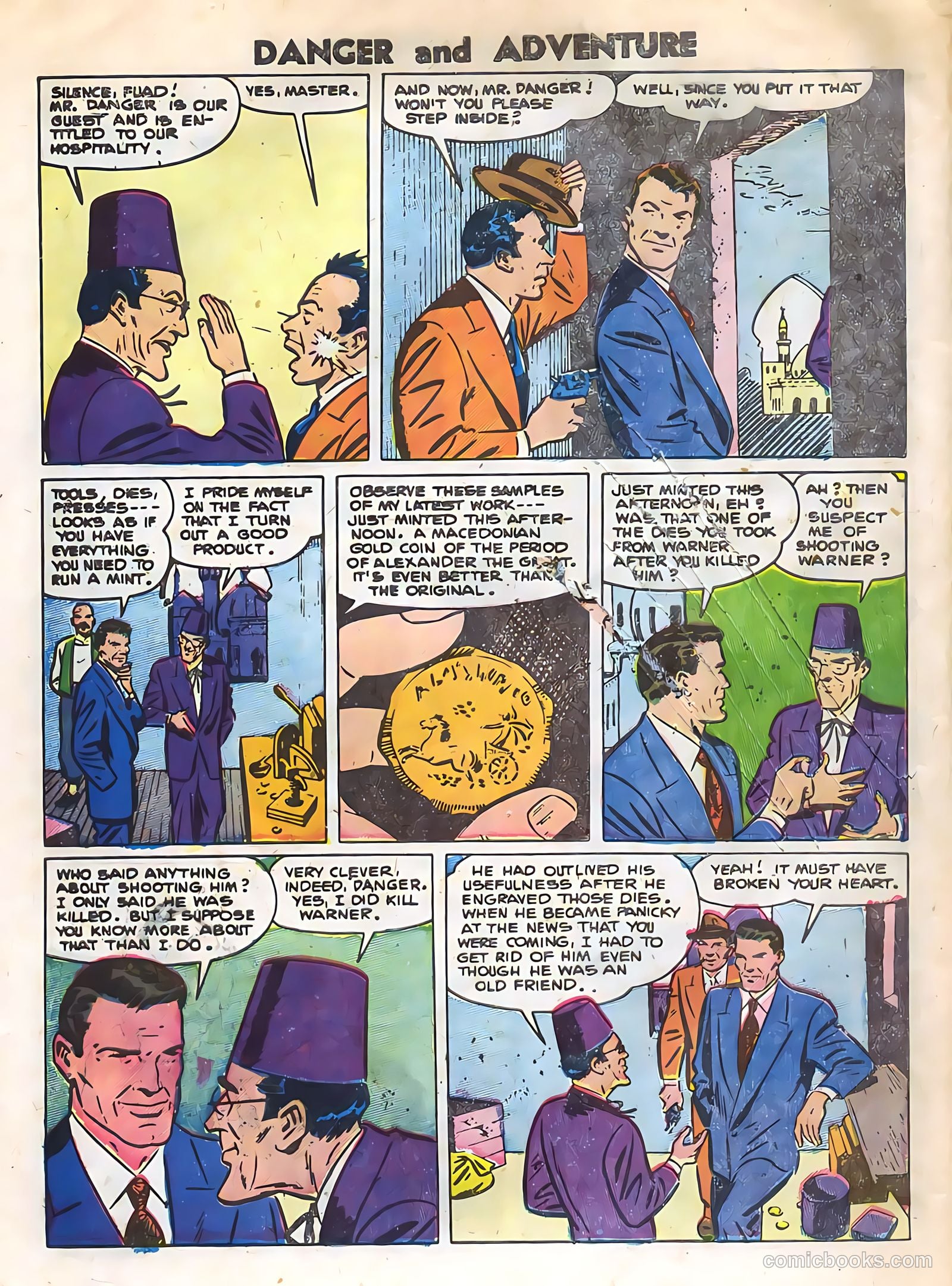 Danger and Adventure #25 — page 10 of 36