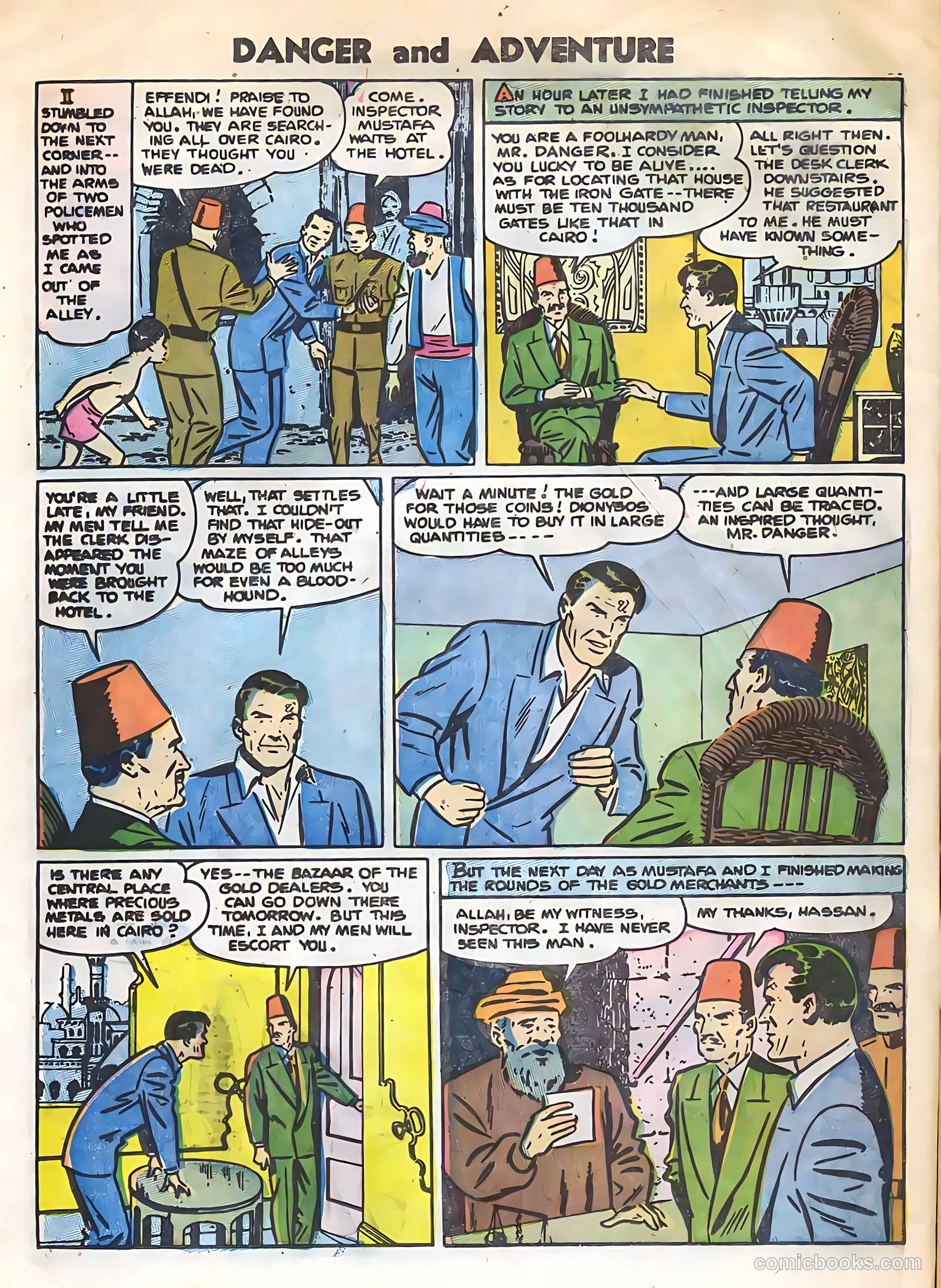 Danger and Adventure #25 — page 12 of 36