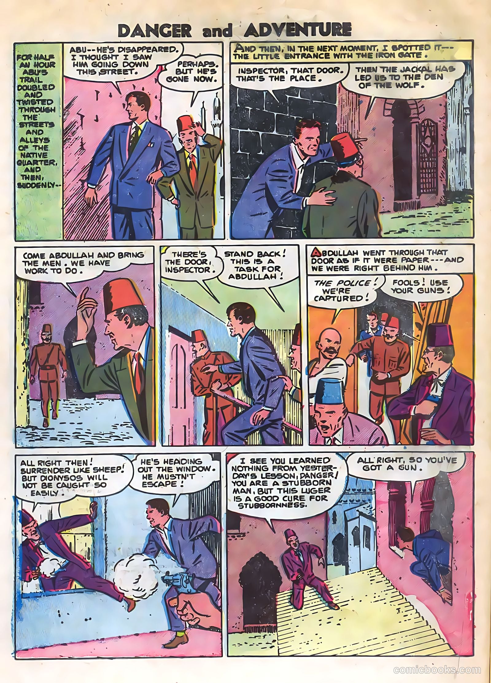 Danger and Adventure #25 — page 14 of 36