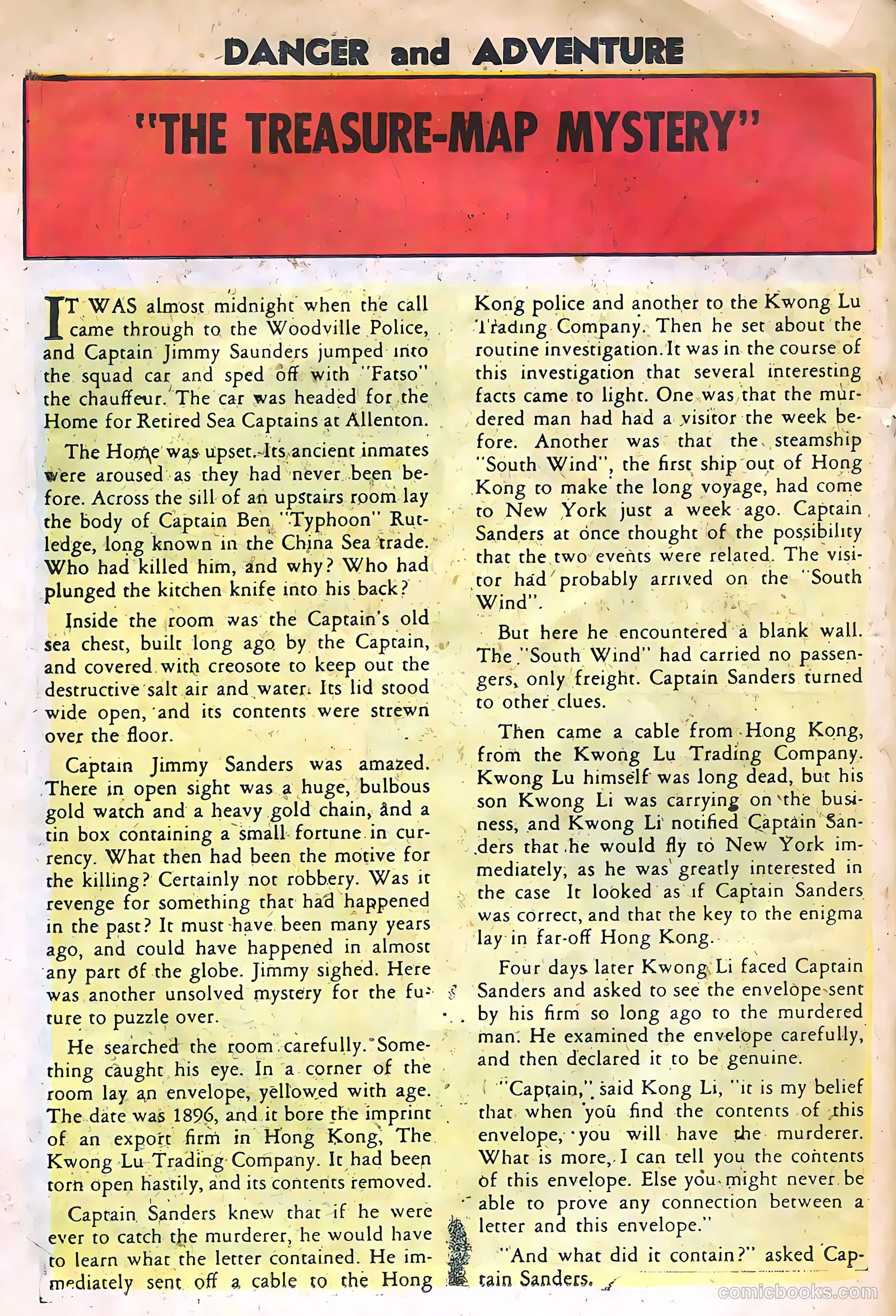 Danger and Adventure #25 — page 18 of 36