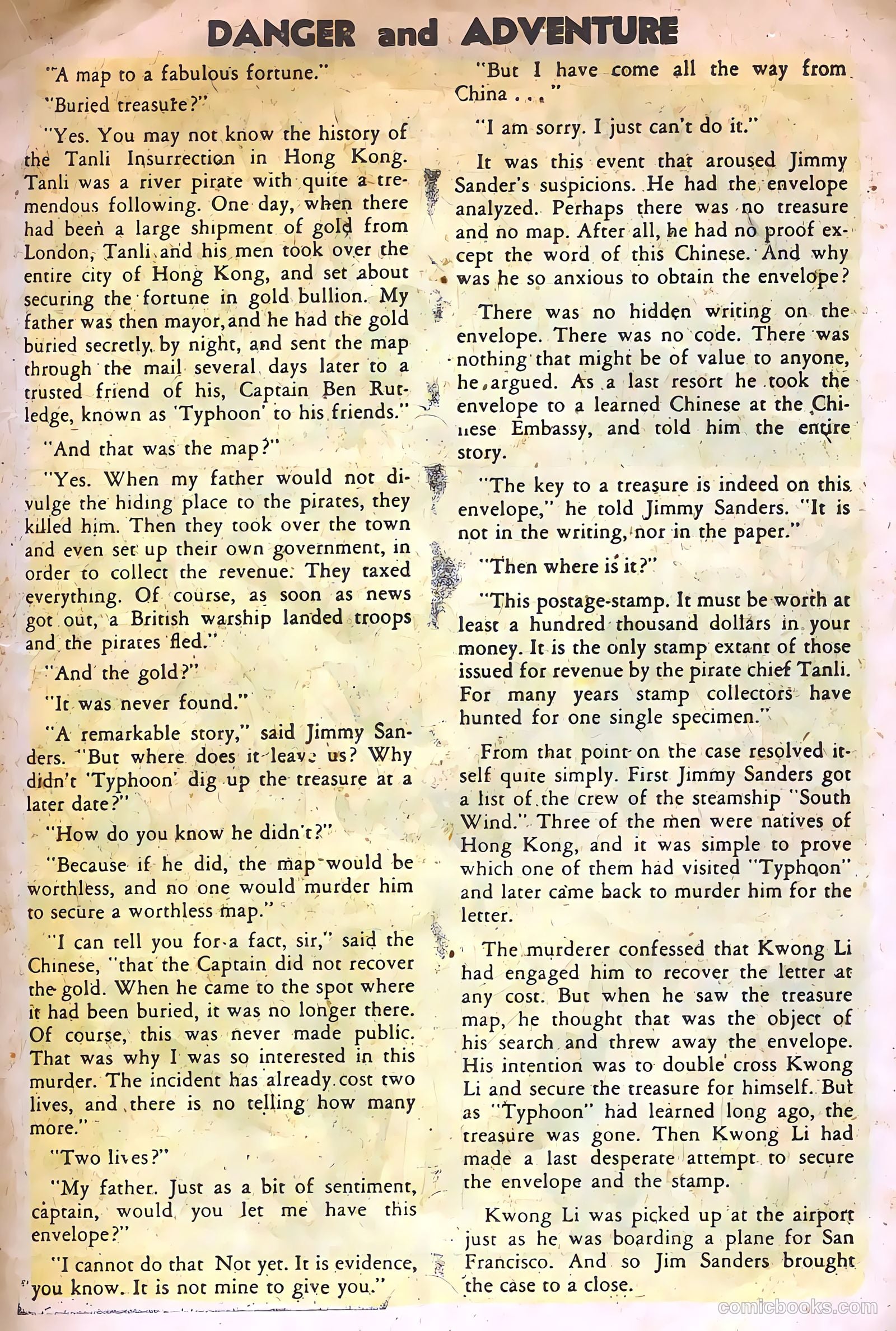 Danger and Adventure #25 — page 19 of 36