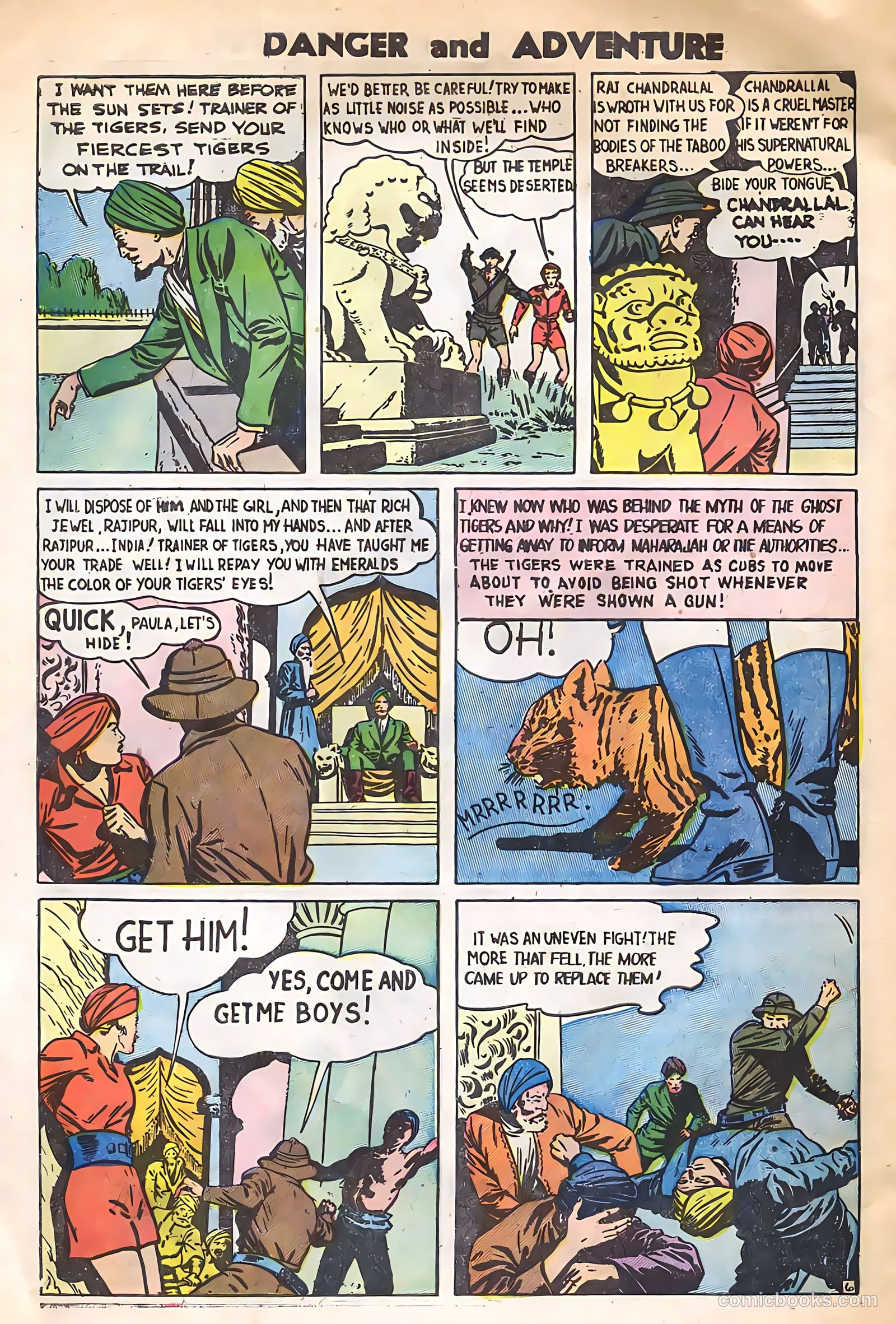 Danger and Adventure #25 — page 28 of 36