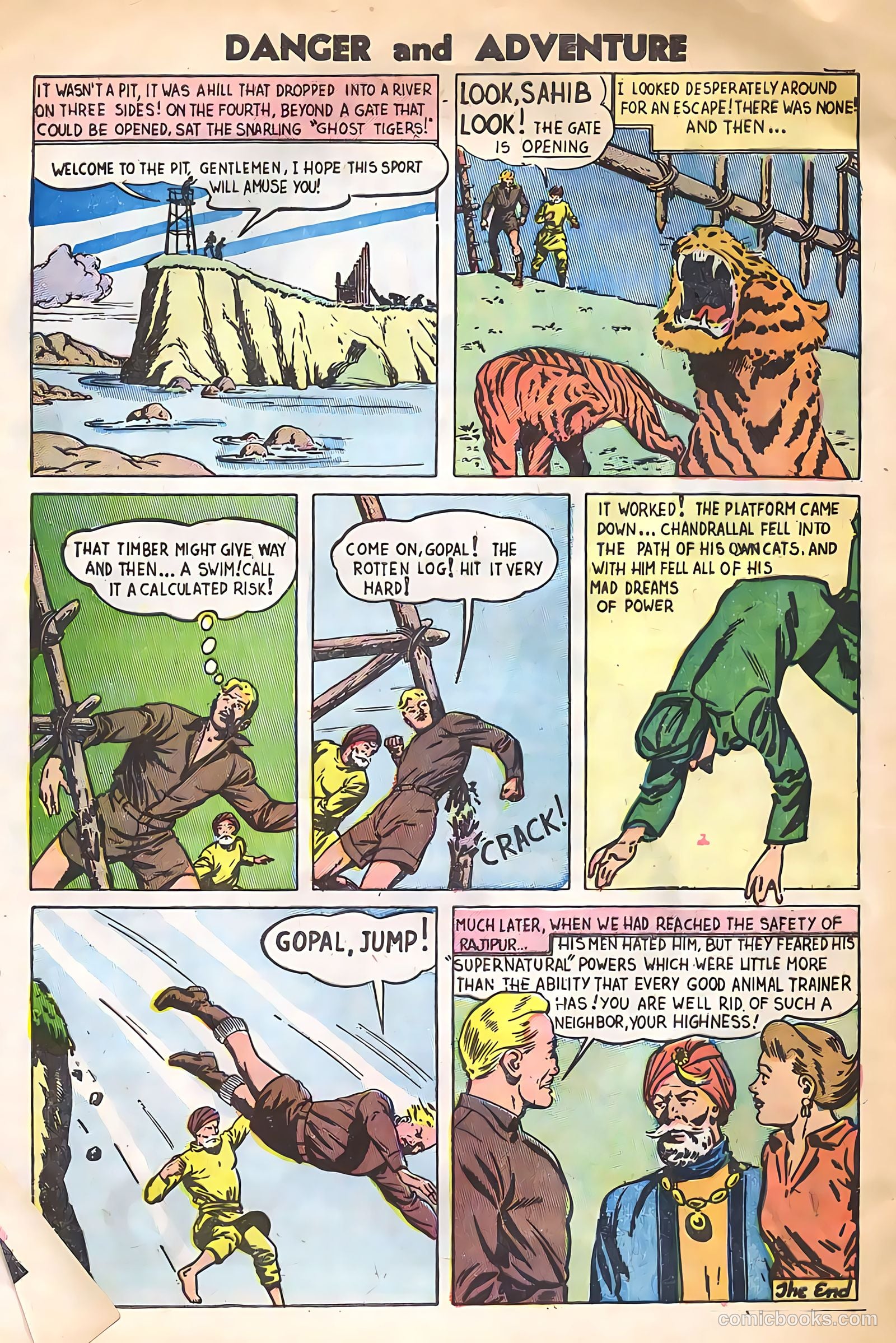 Danger and Adventure #25 — page 32 of 36