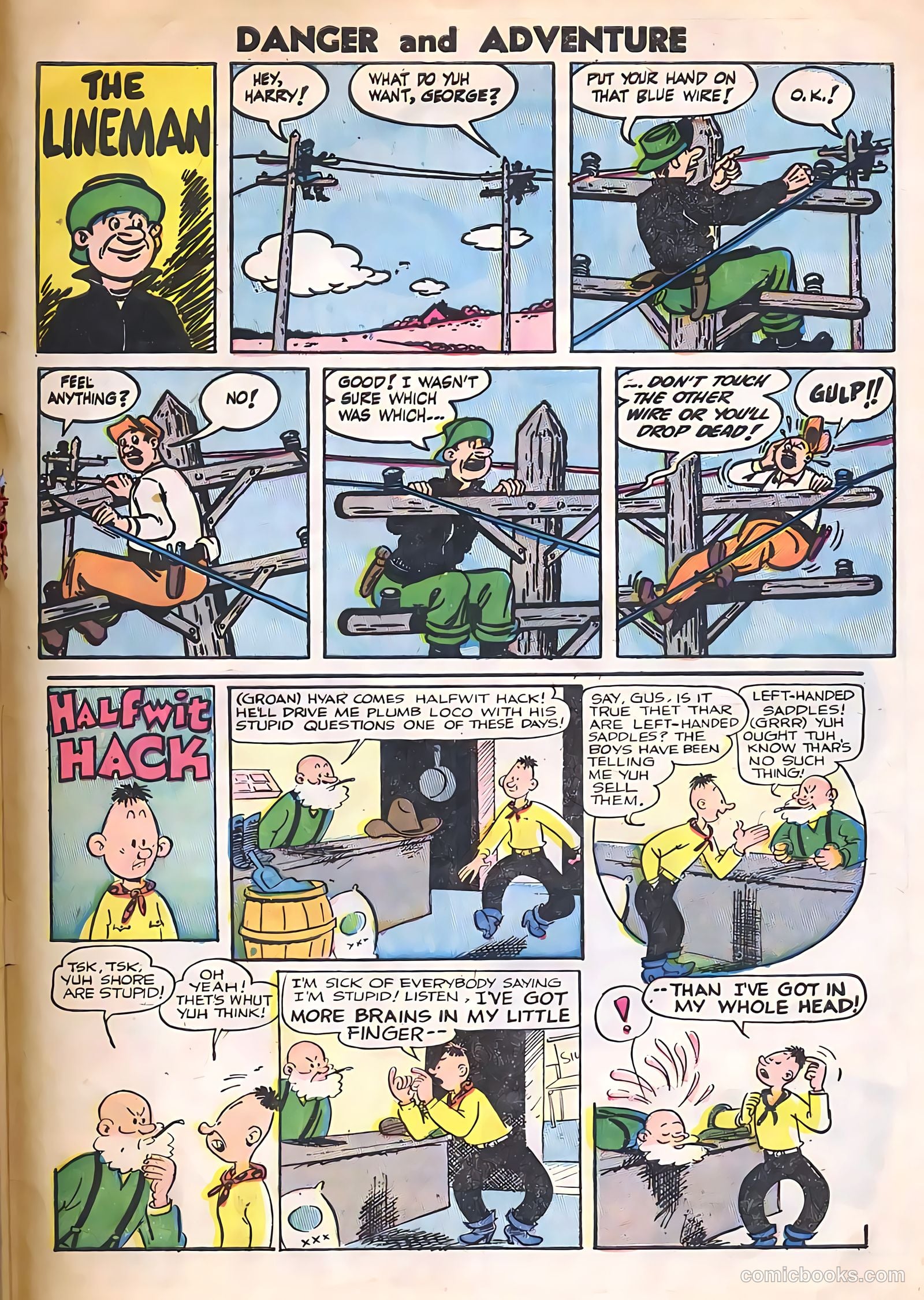 Danger and Adventure #25 — page 33 of 36